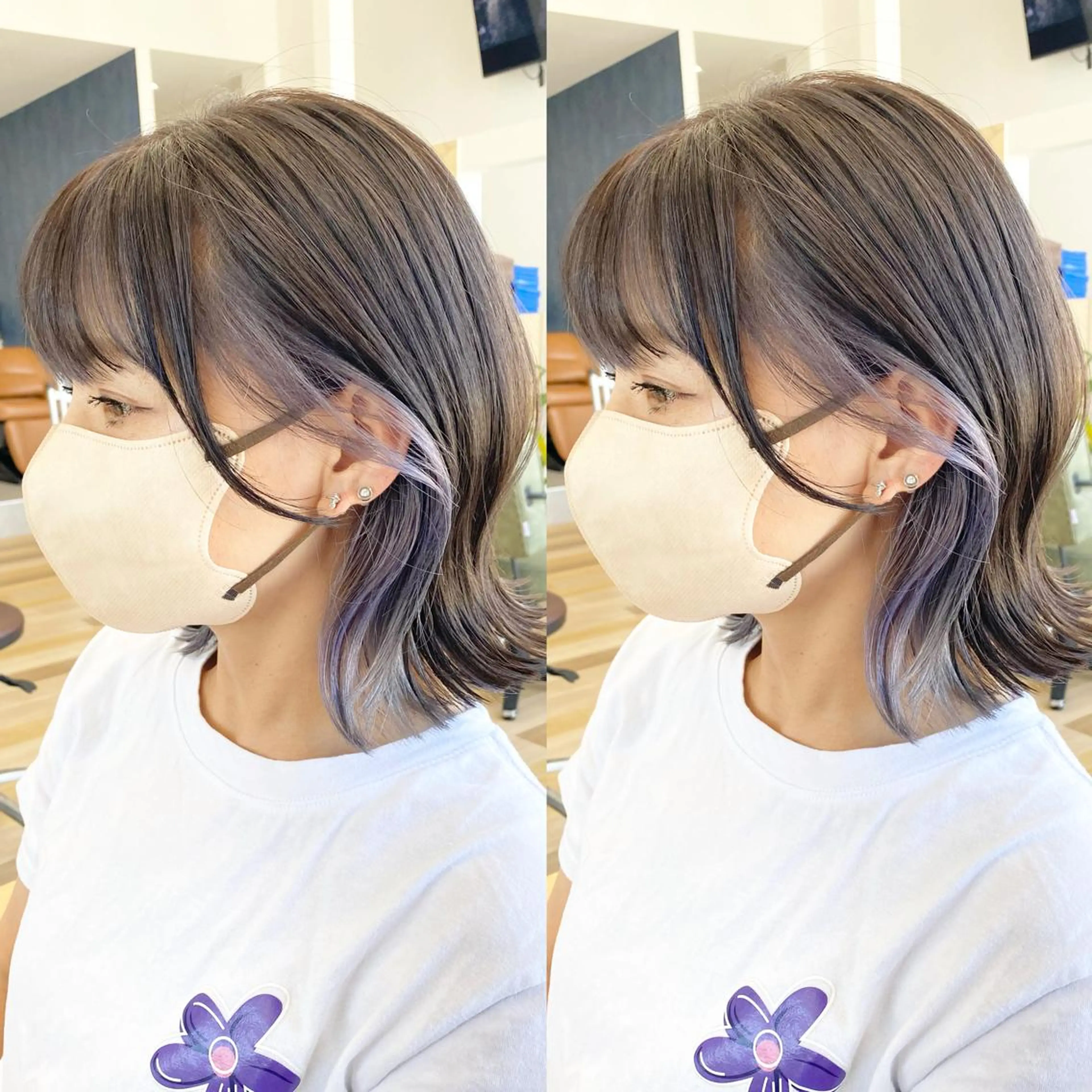 ショート LAFRE （ラフリ）所属・ケアブリーチ 黒瀬有汰のヘアスタイル