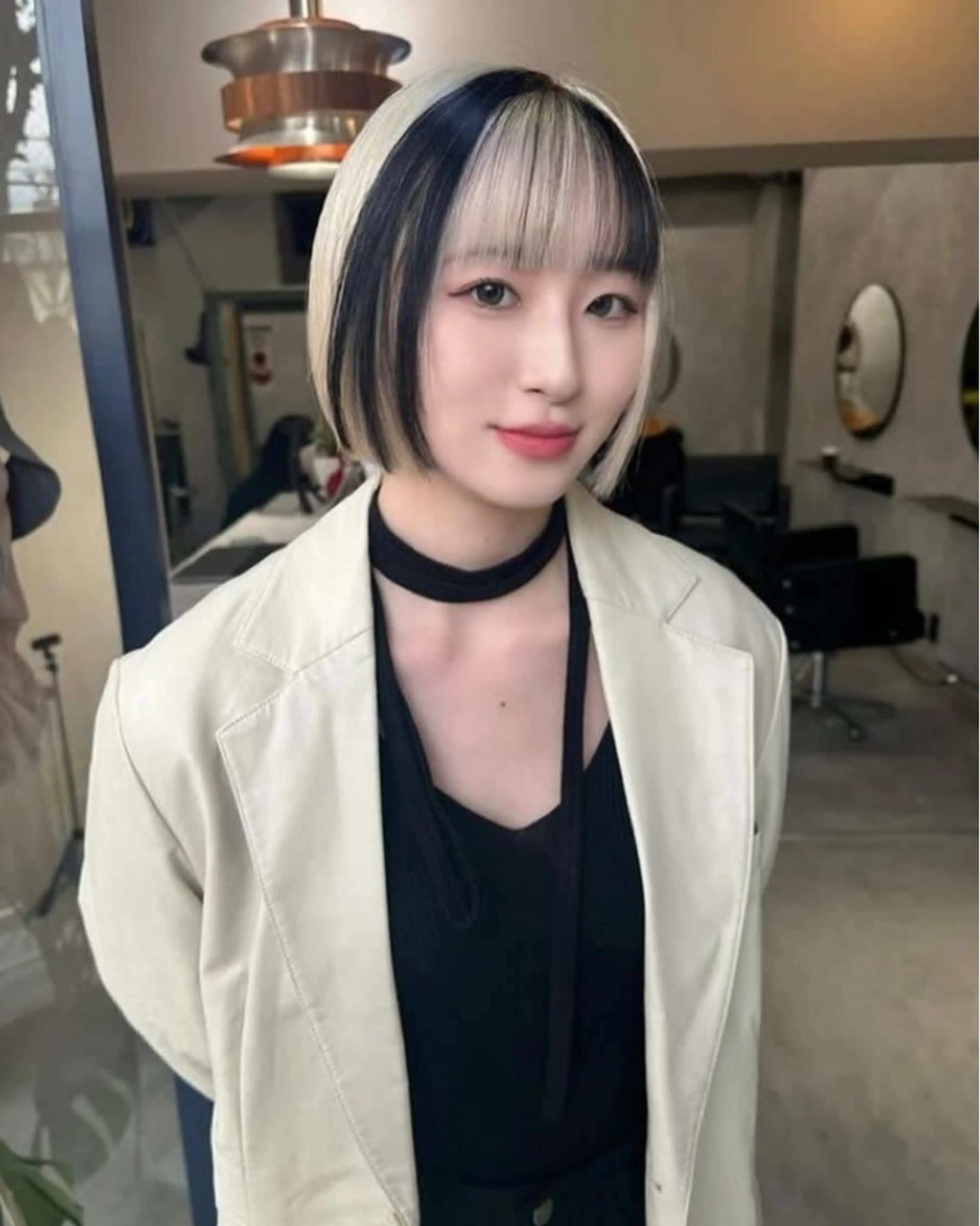 ショート カラー ナチュラル・ハイトー ン🏆HINOKIのヘアスタイル