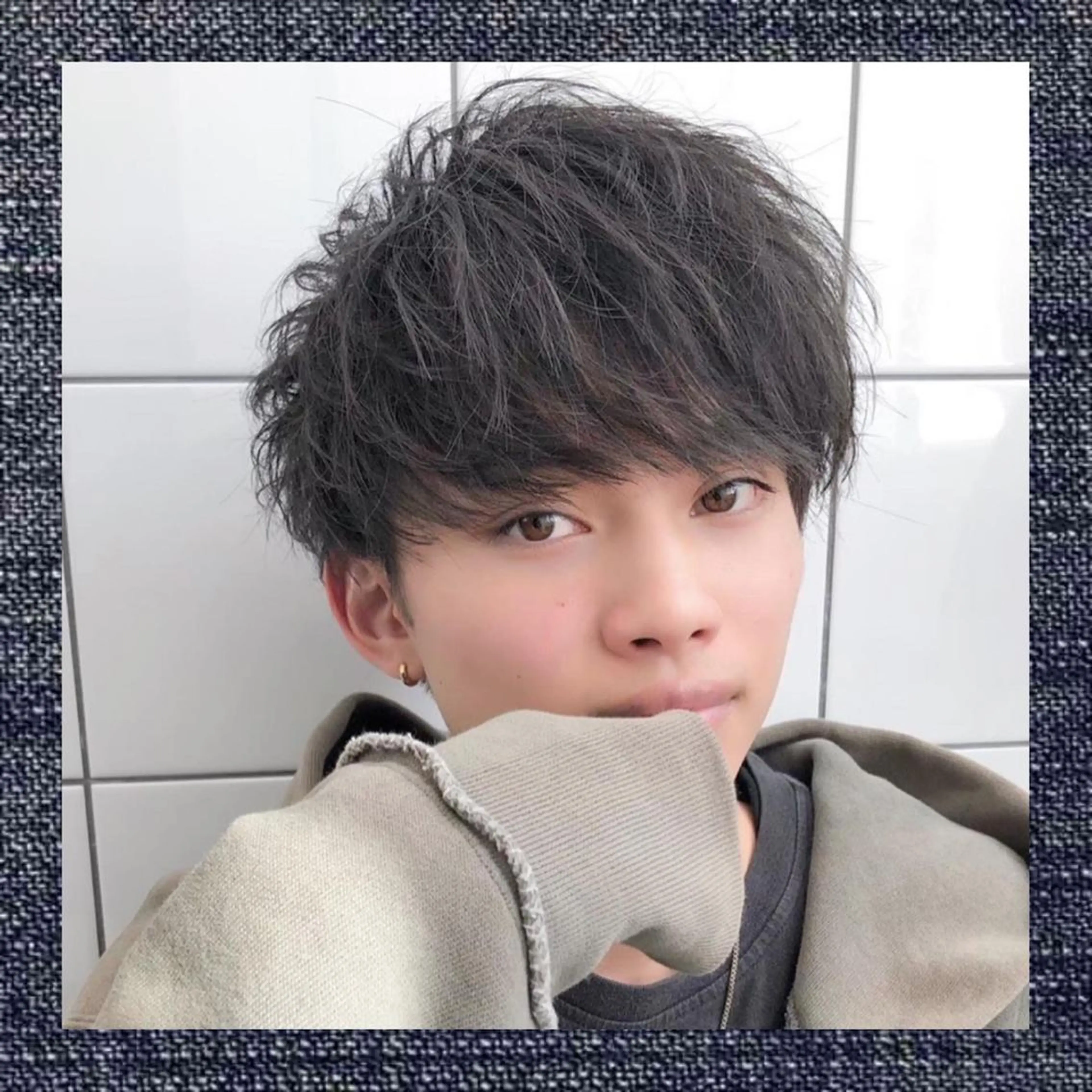 メンズ カット 縮毛矯正 トリートメント ヘアセット メンズヘア特化 パーマ 縮毛矯正🔷のヘアスタイル