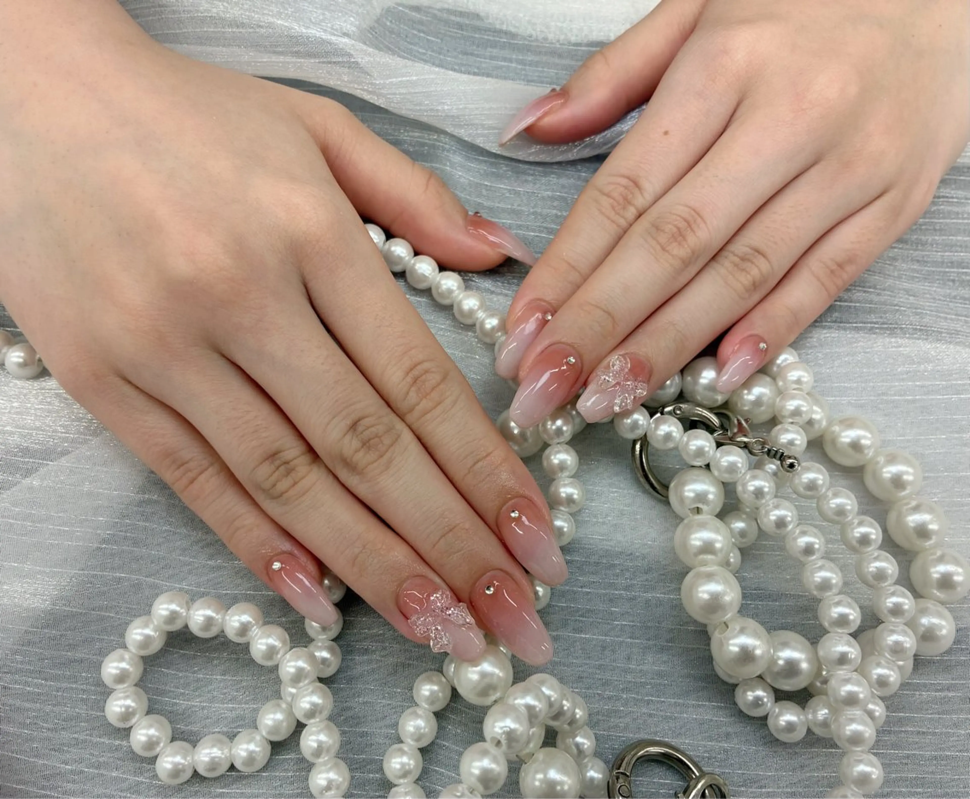 ネイル ハンドネイル 🩵Minmin nail salonのネイルデザイン