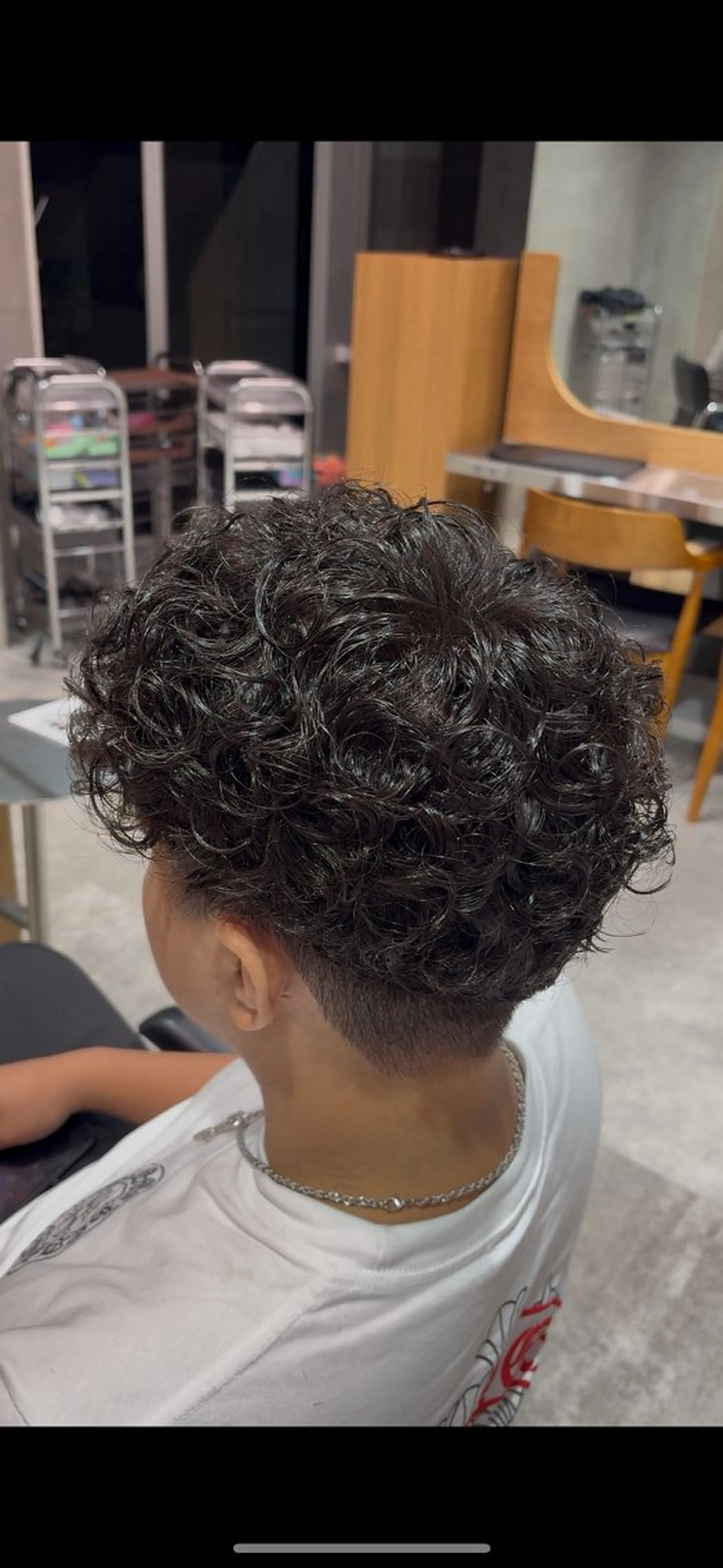 パーマ メンズ パーマ fifth 清水睦月のヘアスタイル