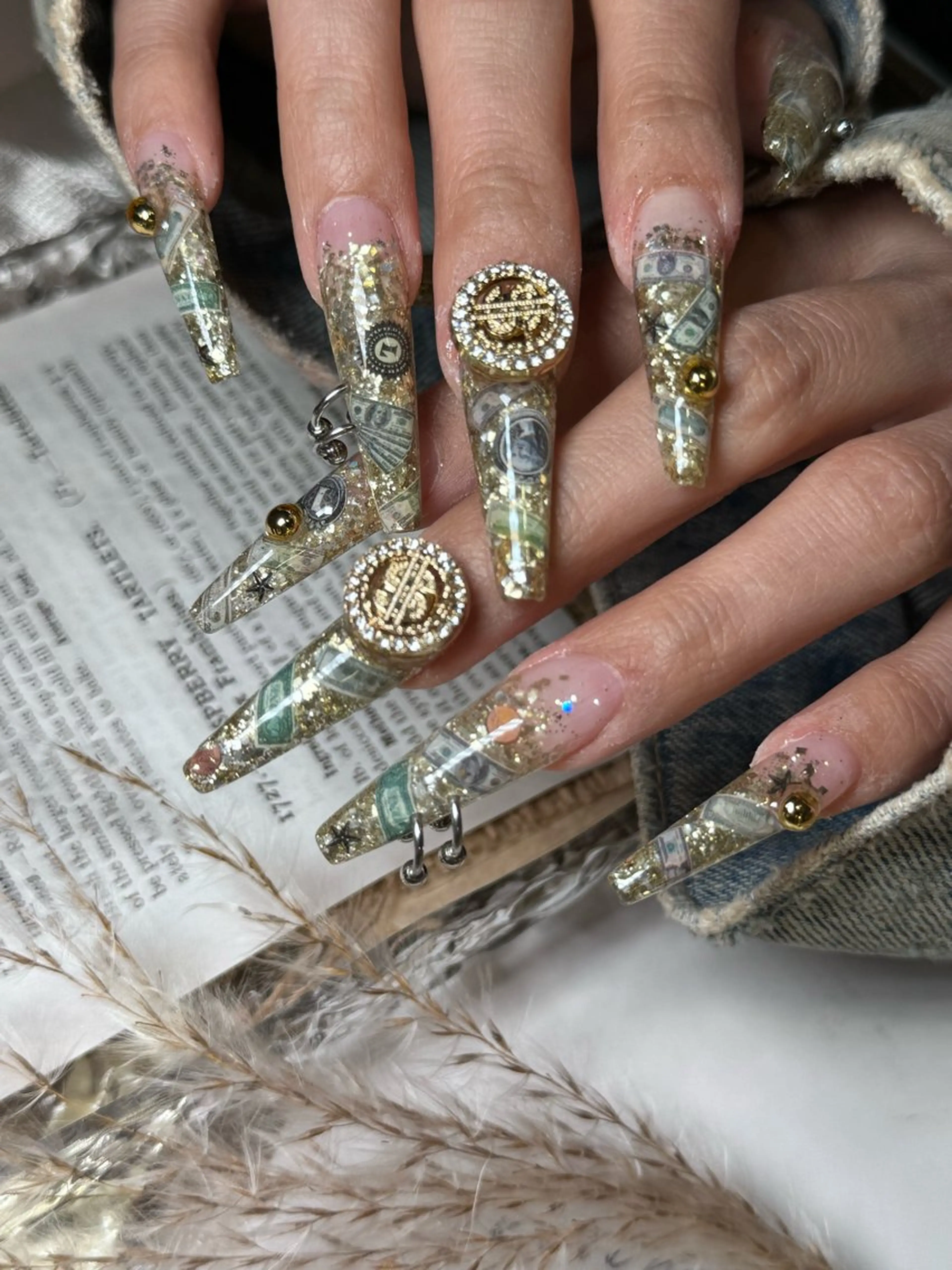 ネイル ハンドネイル 長さ出し専門 nynaのネイルデザイン