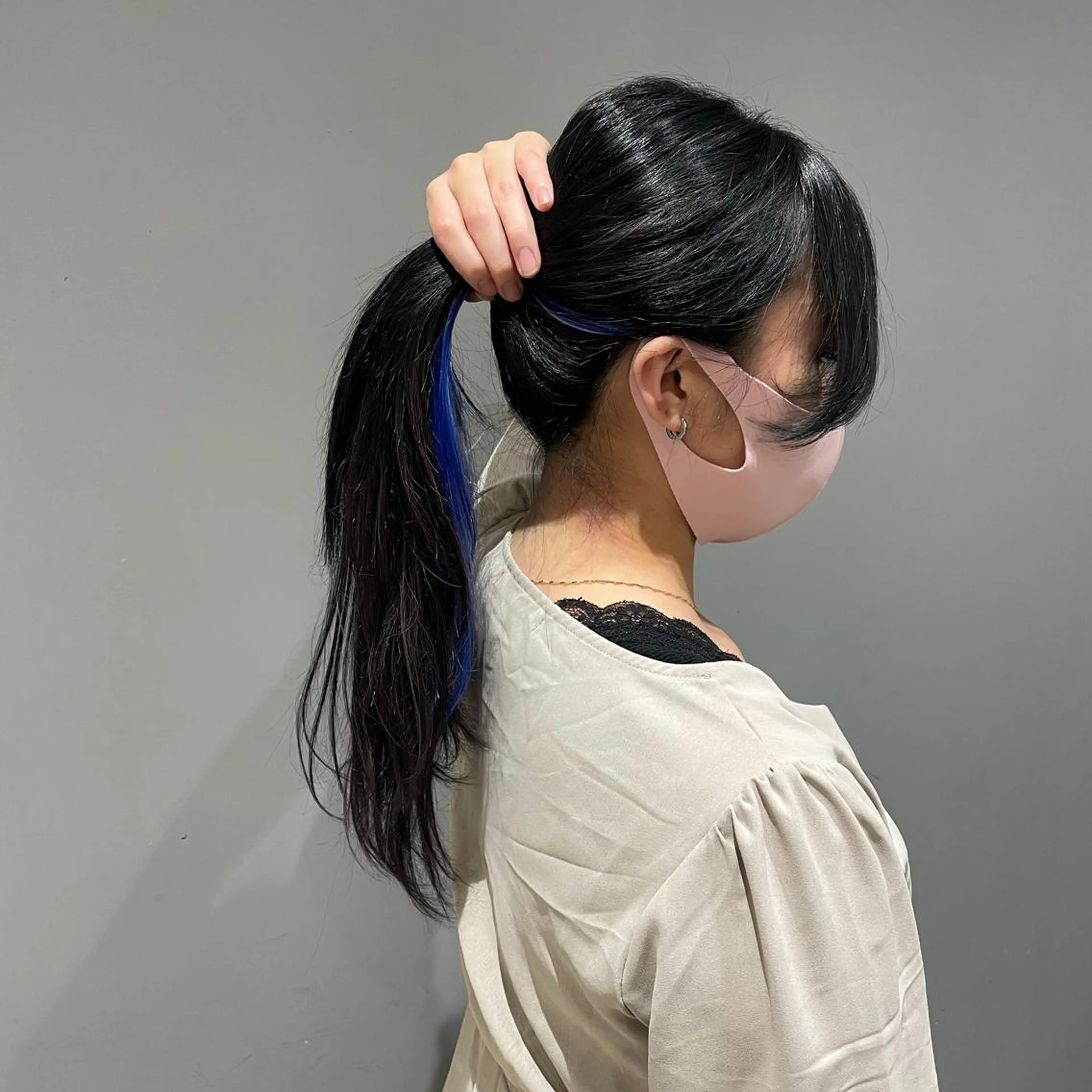 ロング シールエクステ エクステ 茂木 結希のヘアスタイル