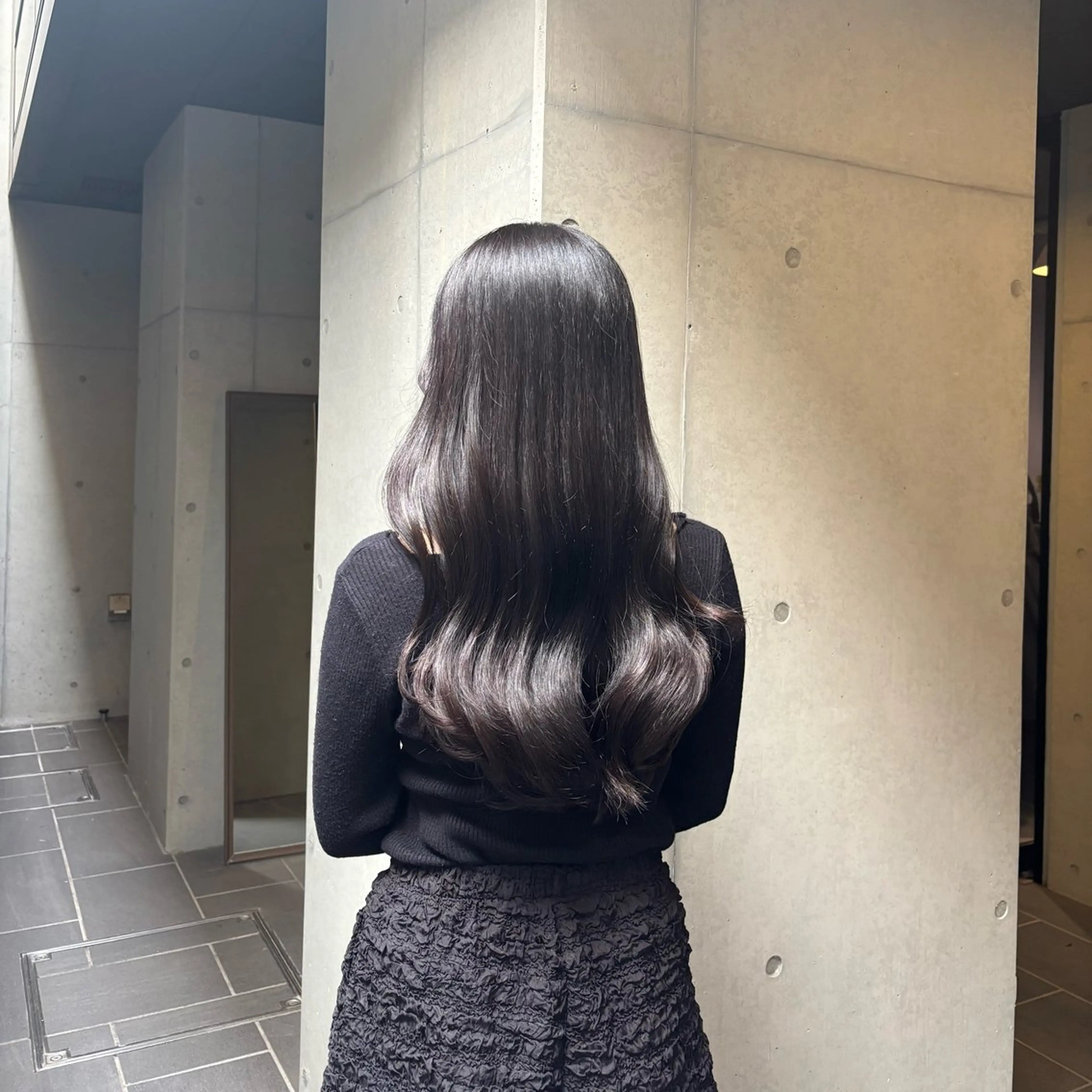 ロング カラー ヘアカラー トリートメント 〖❁ちひろ| LEONID❁〗のヘアスタイル