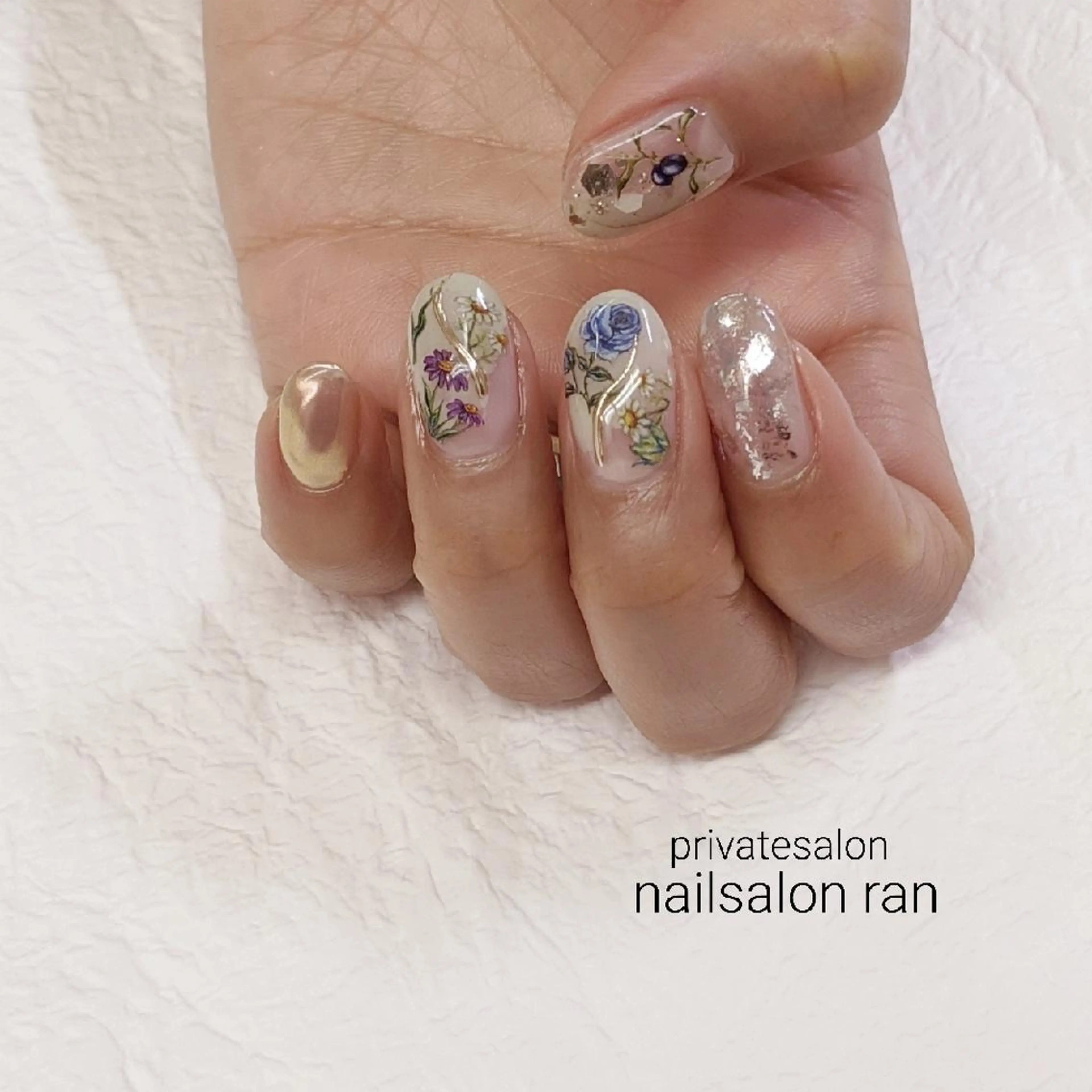 ネイル nailsalon ranのネイルデザイン