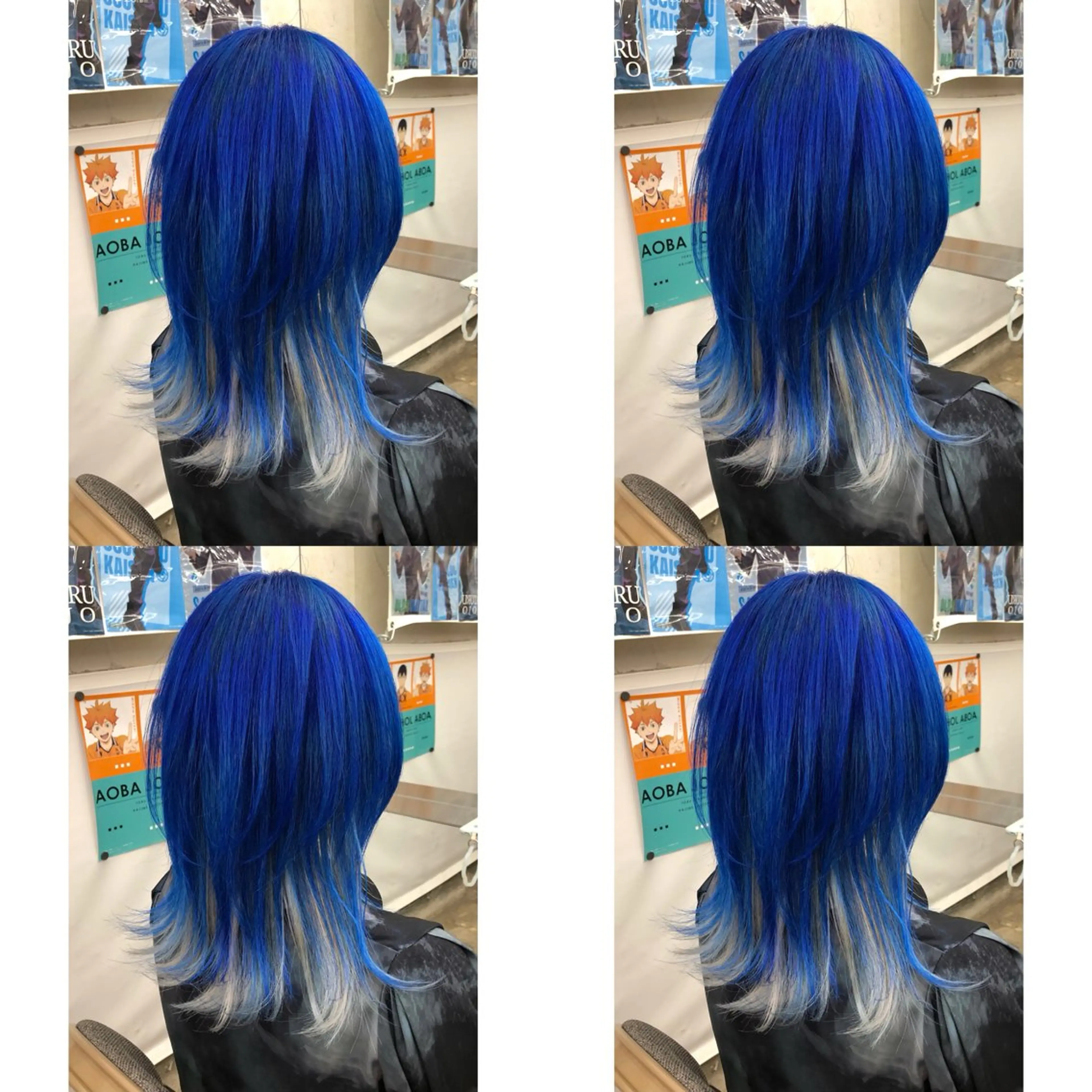 ミディアム カラー 推しカラー✨ オタク美容師ユウカのヘアスタイル