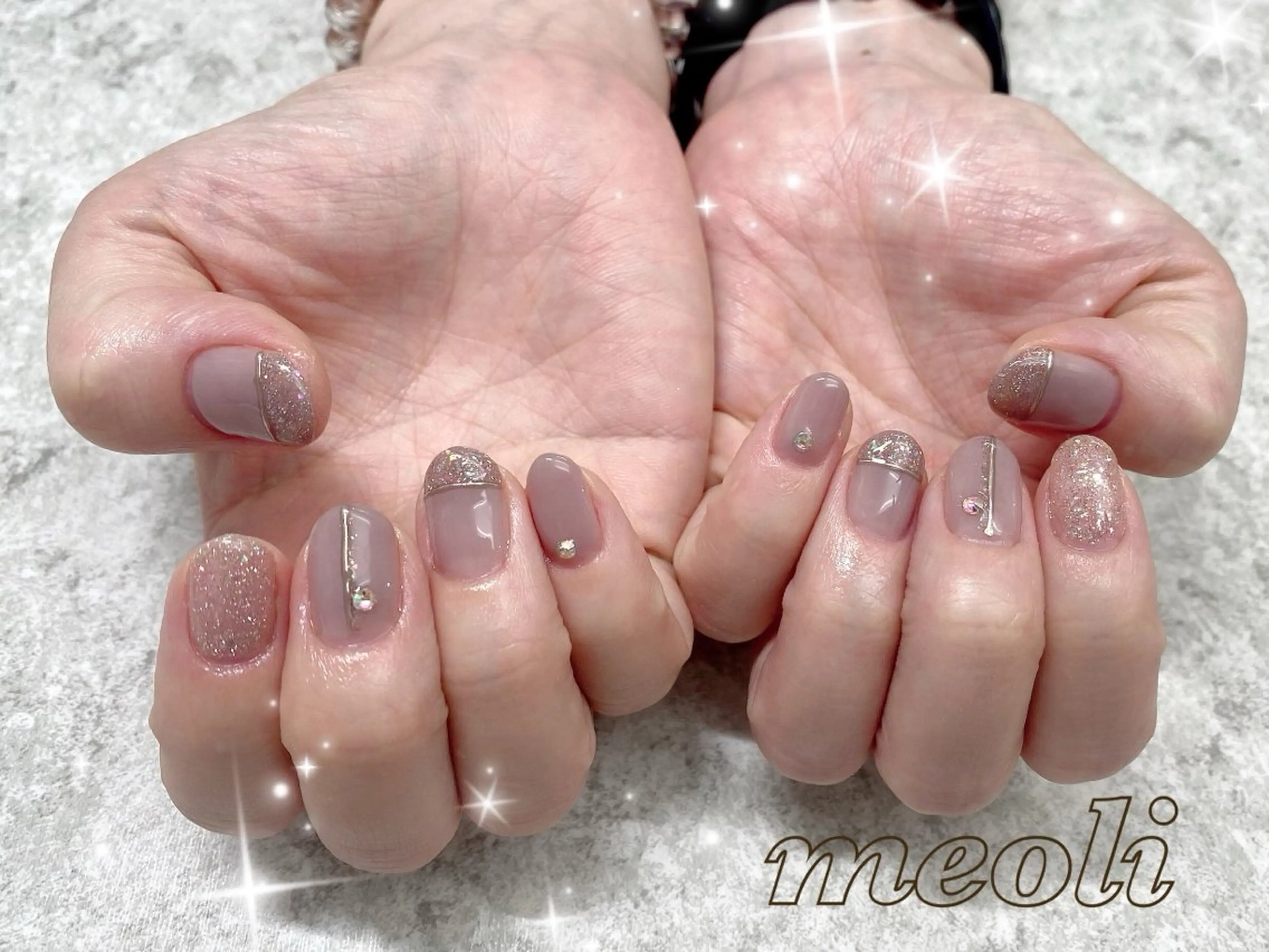 ネイル ハンドネイル nail salon meoli メグのネイルデザイン