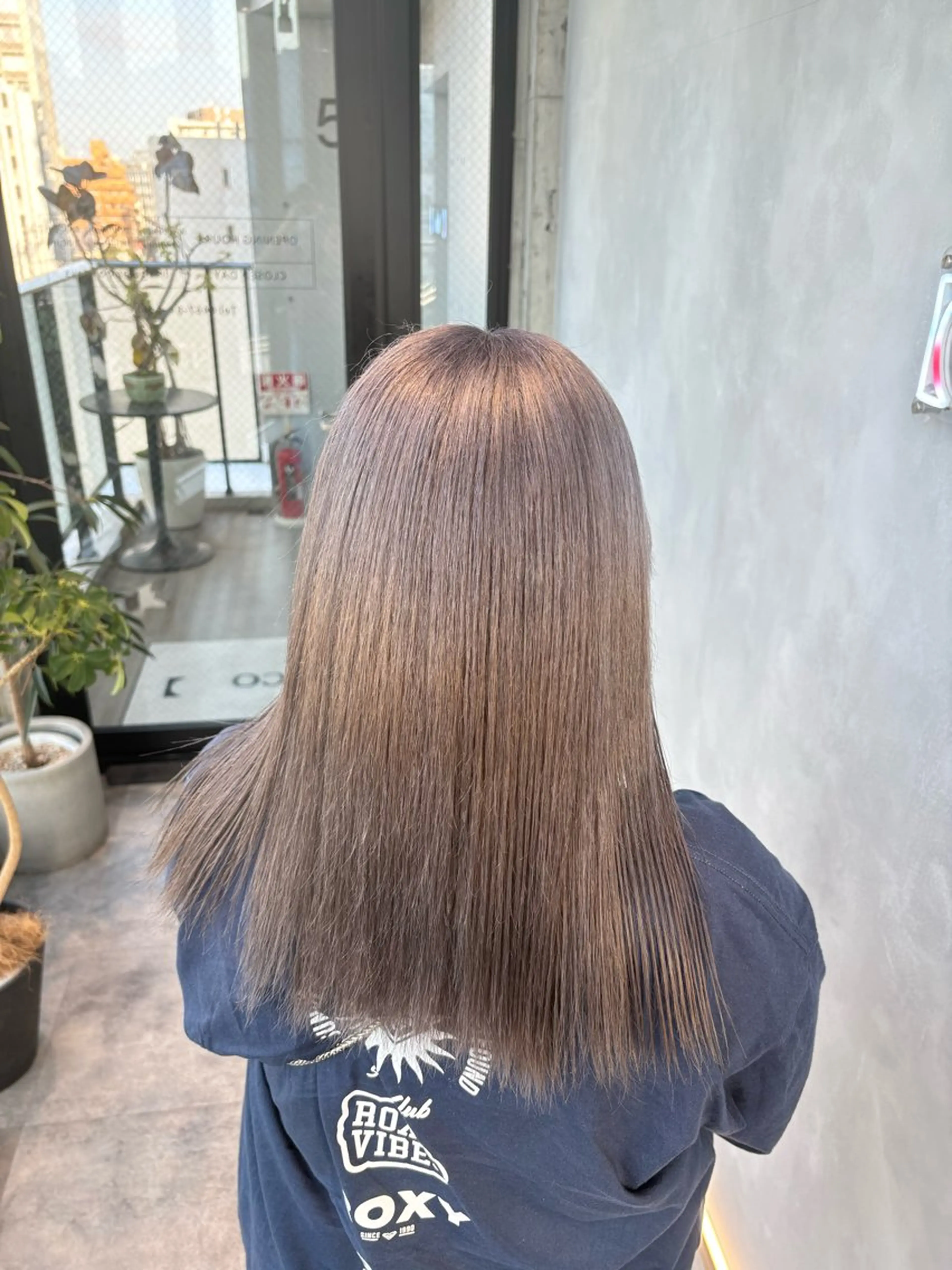 セミロング カラー シルバー ヘアカラー 茅ヶ崎/ハイトーン/ Ramuのヘアスタイル