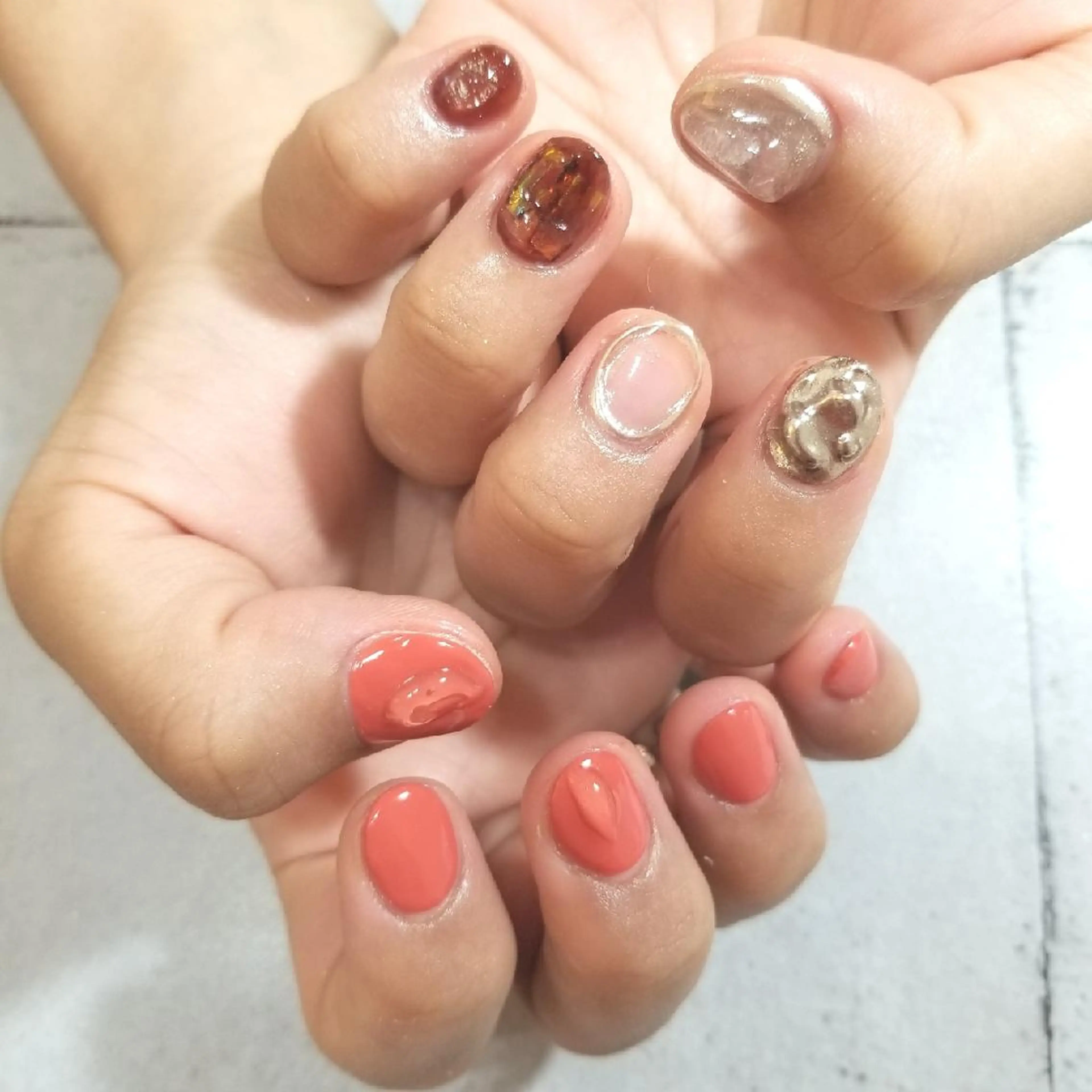 ネイル nijiiro🌈 サトウのネイルデザイン