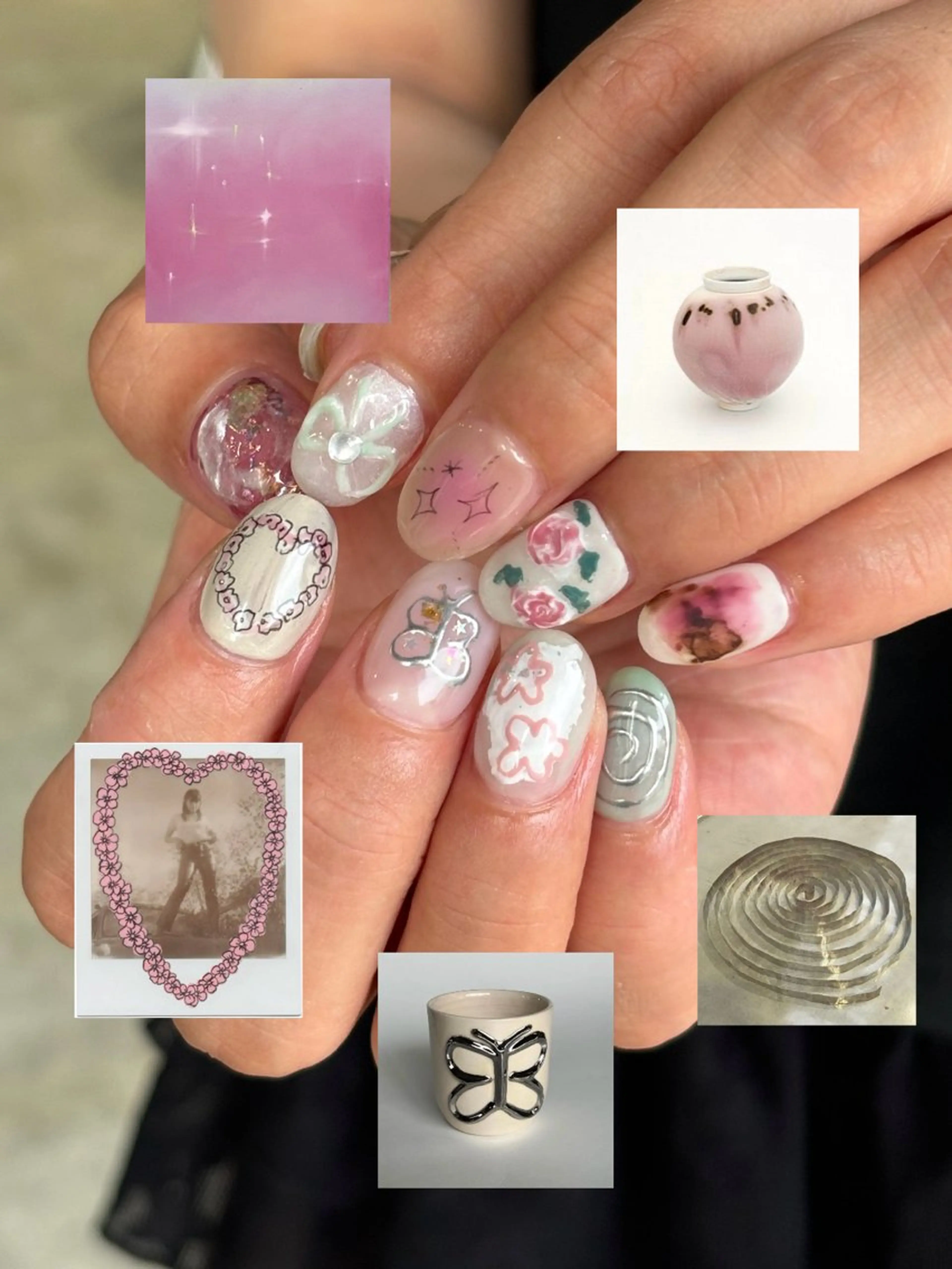 ネイル hinako /個性派ニュアンスのネイルデザイン