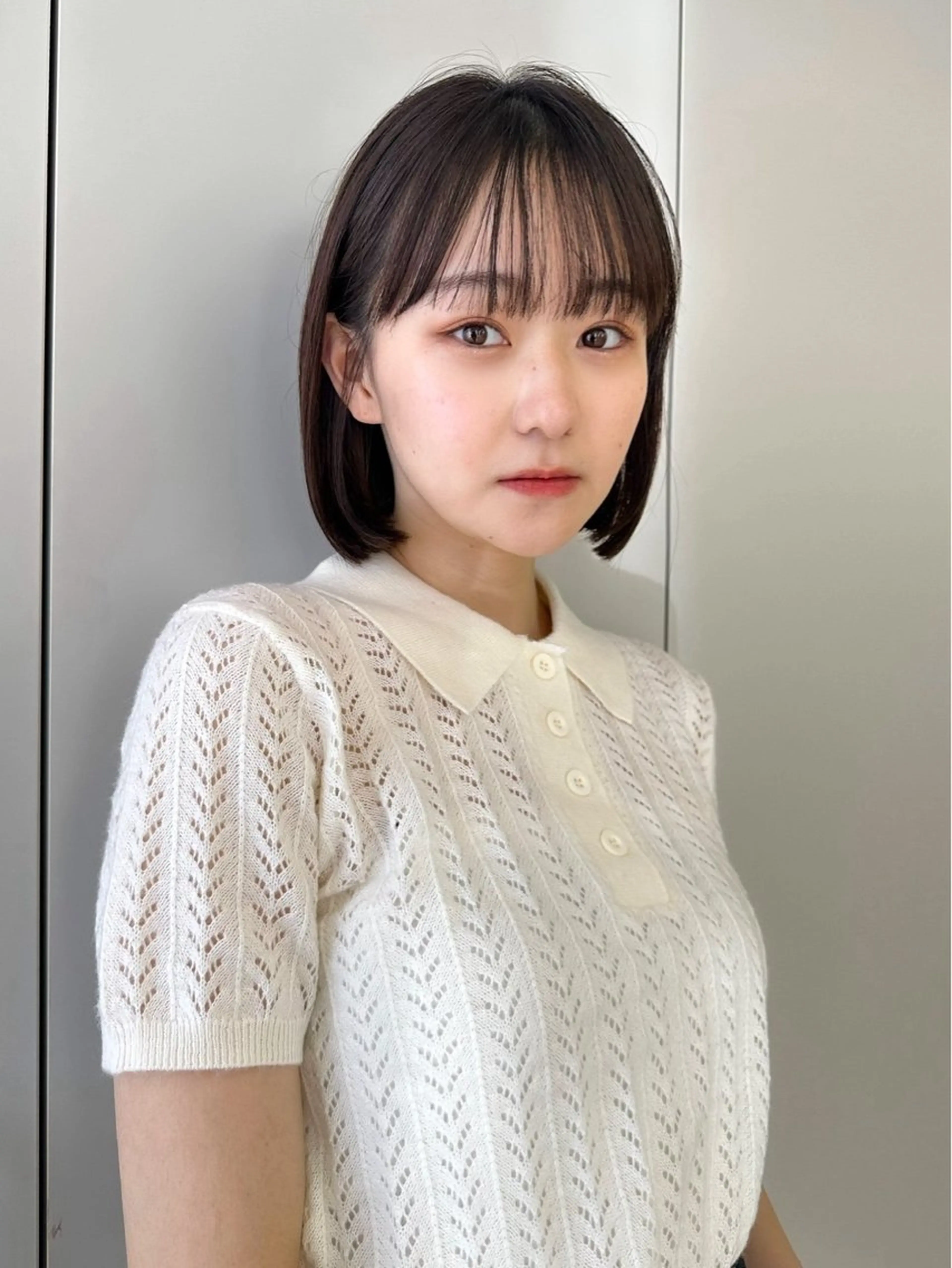 ショート ボブ ミディアムモデル COA 佐藤壮真🪶のヘアスタイル