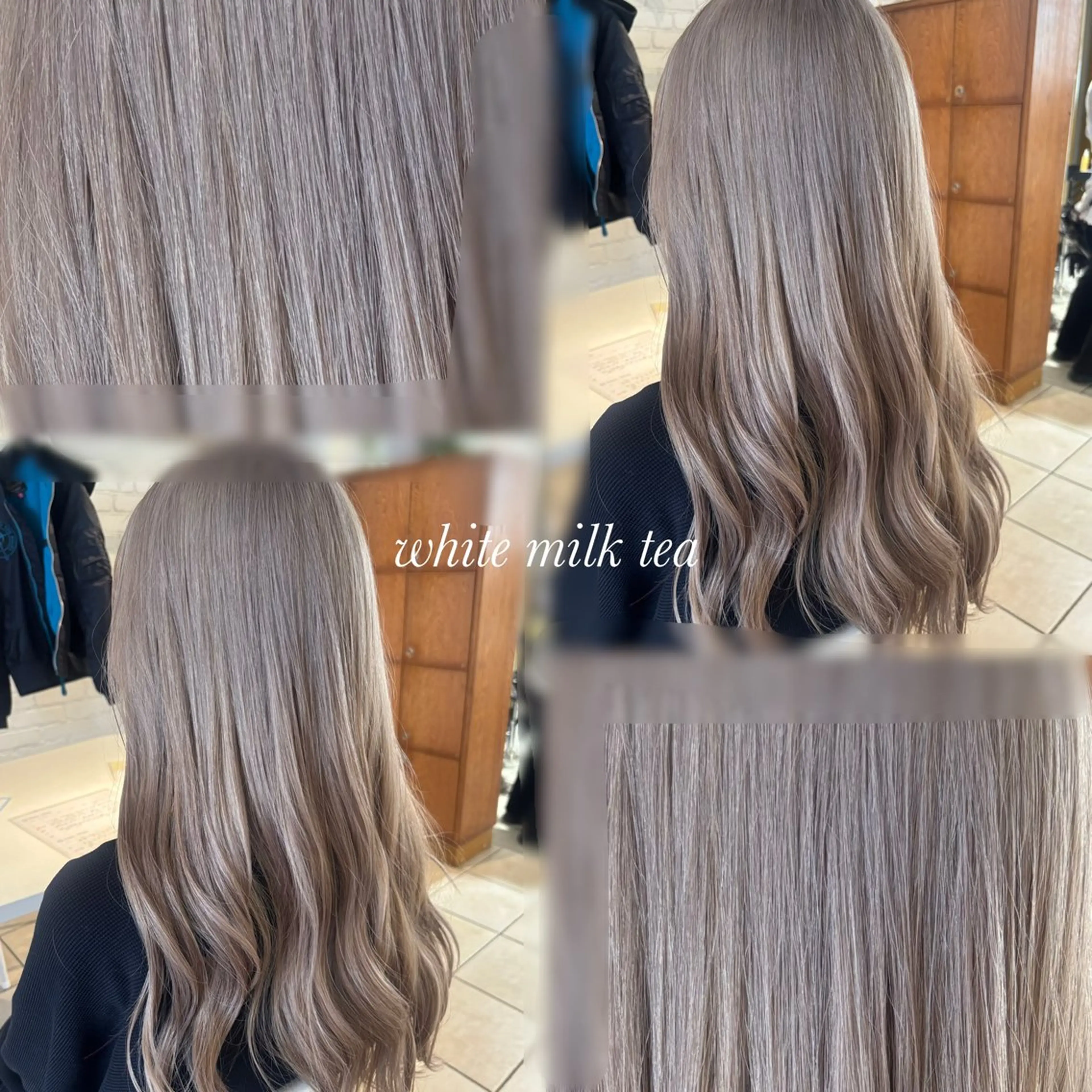 ロング ⭐️ダブルカラー⭐️ ｼｭﾝ⭐️のヘアスタイル