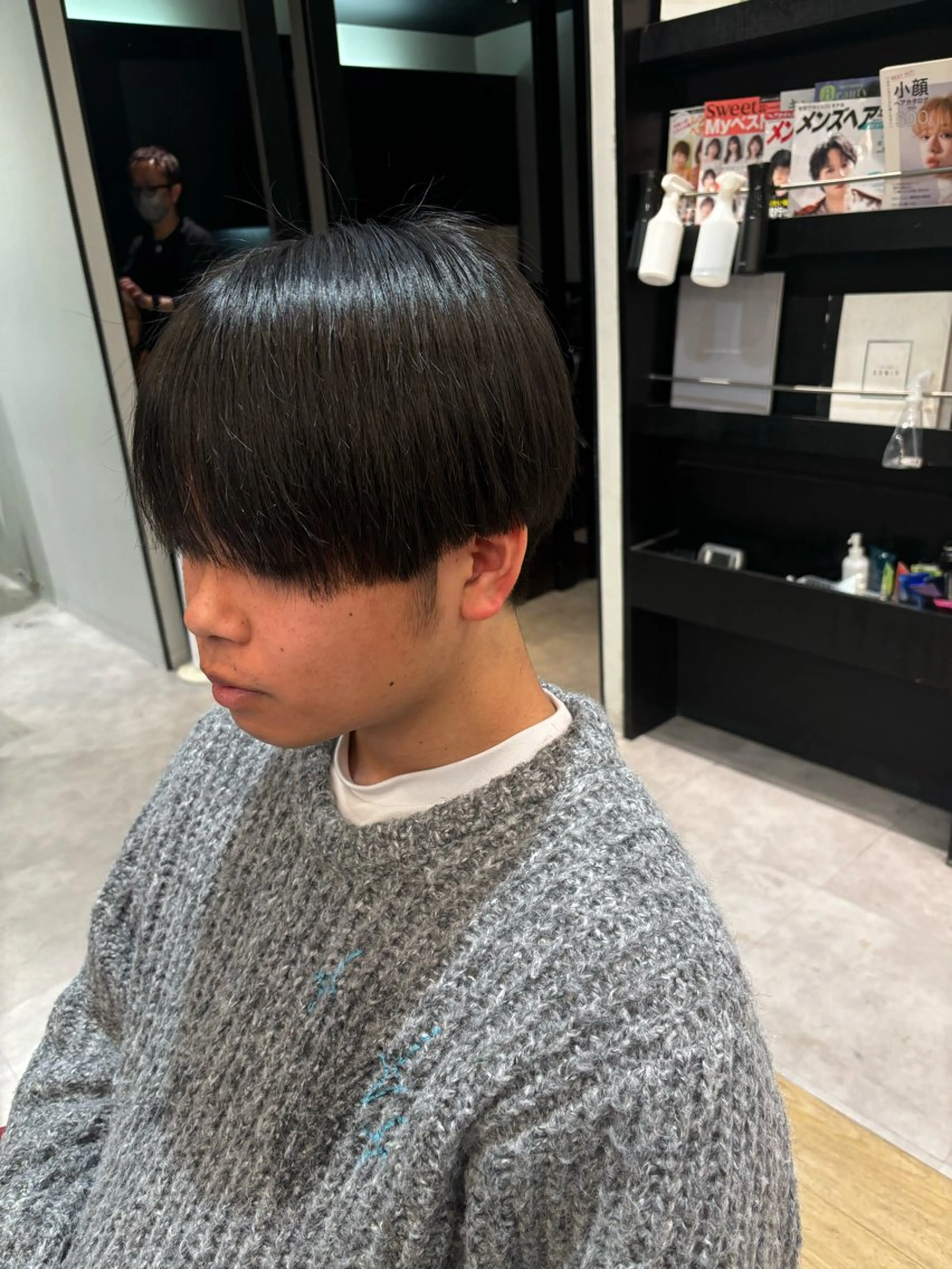 ミディアム メンズ メンズ特化／韓国風 /江戸谷大晴のヘアスタイル