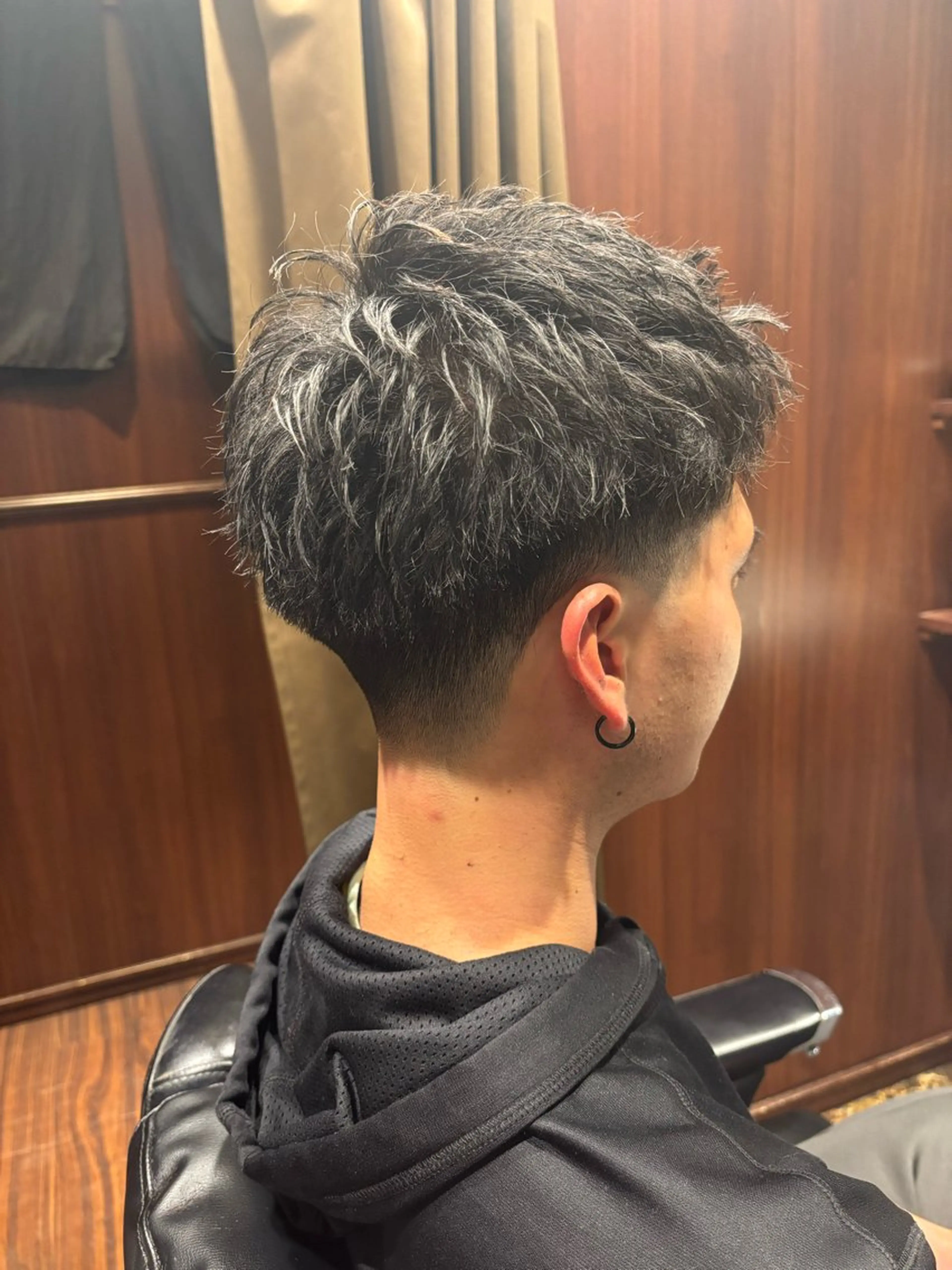 ショート カット 小松 美雄のヘアスタイル