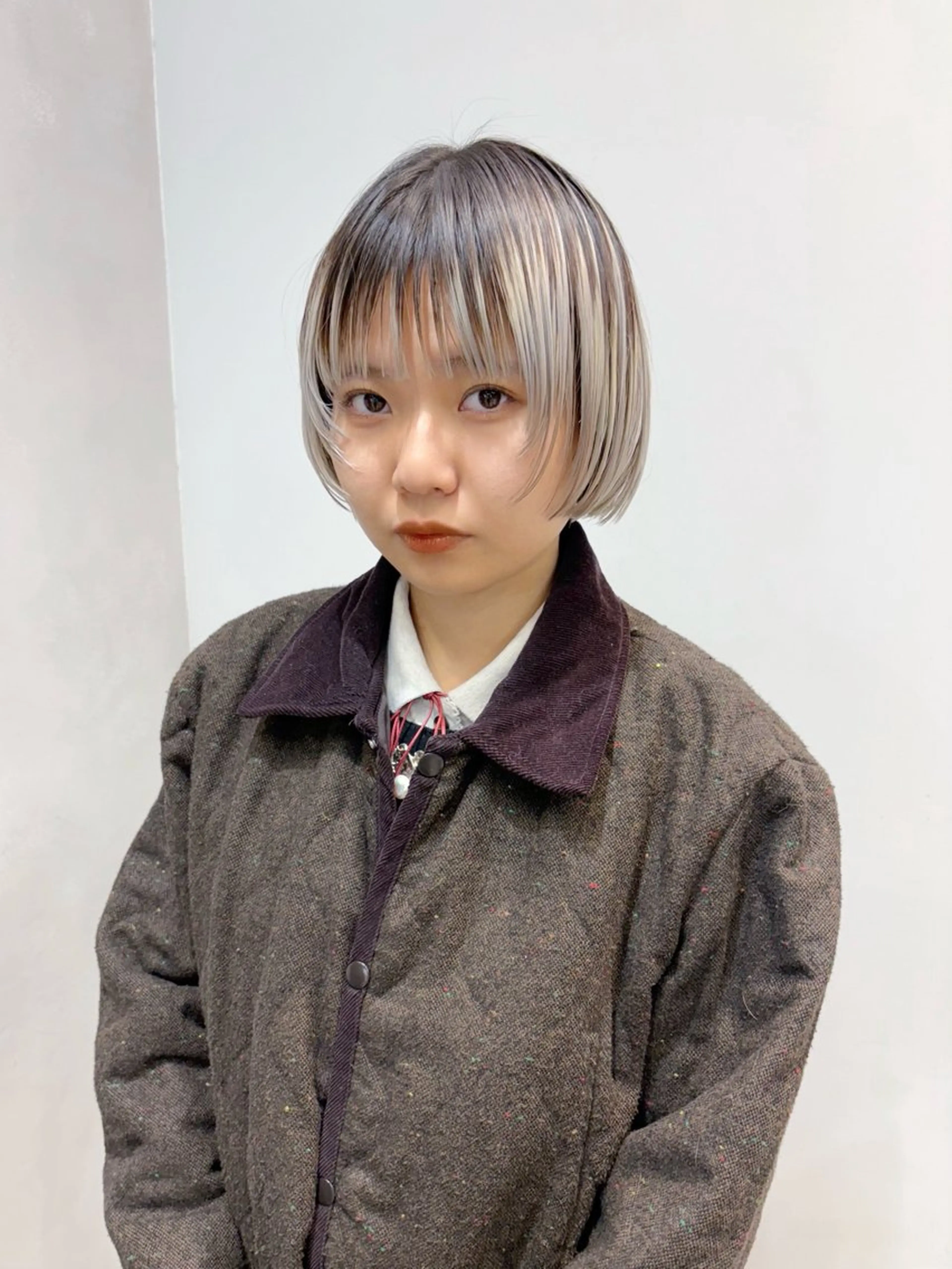 ショート 青木 優歩のヘアスタイル