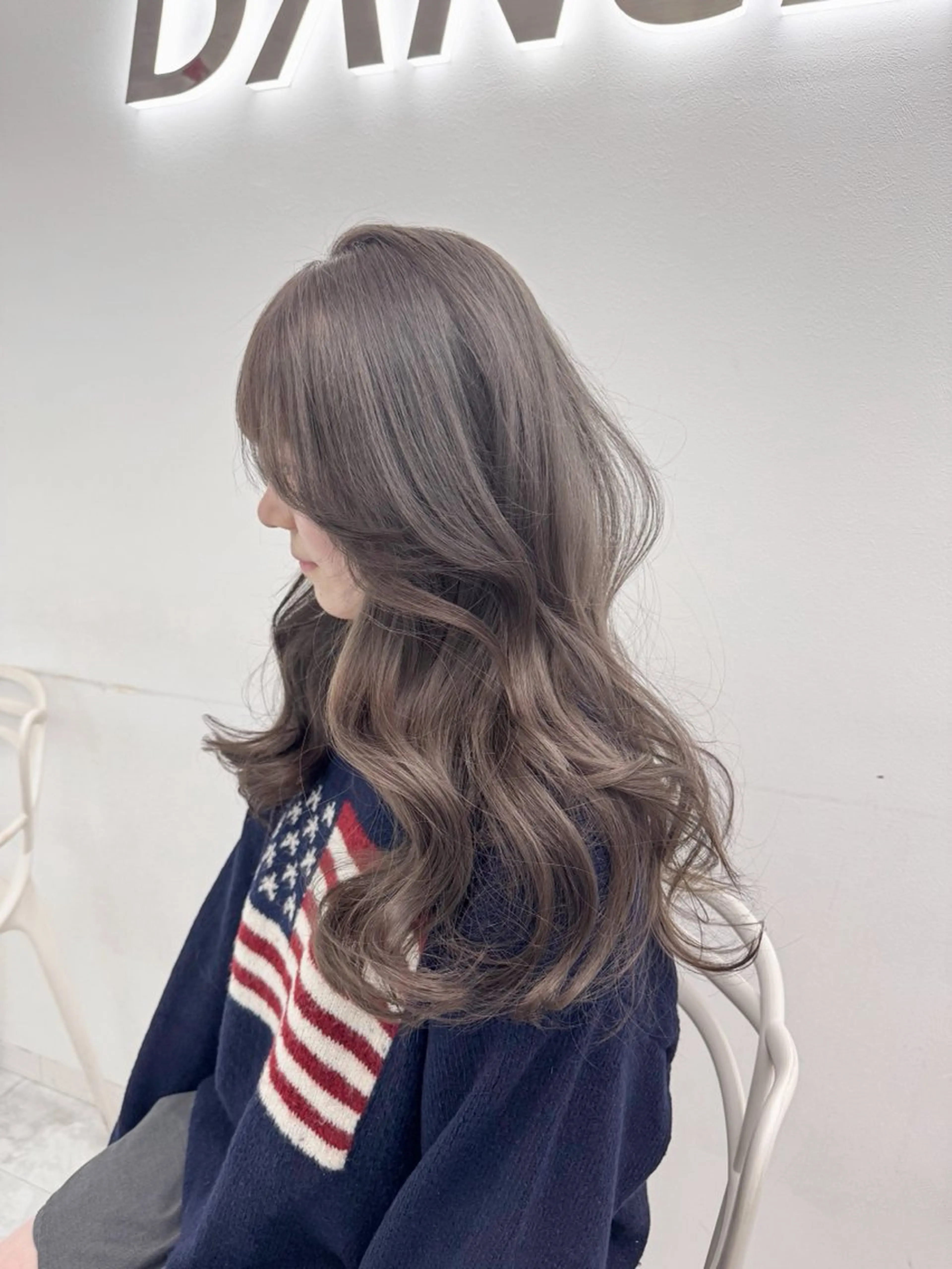 ロング カット ヘアカラー 韓国系支持率No.1 レイヤー特化/きょうのヘアスタイル