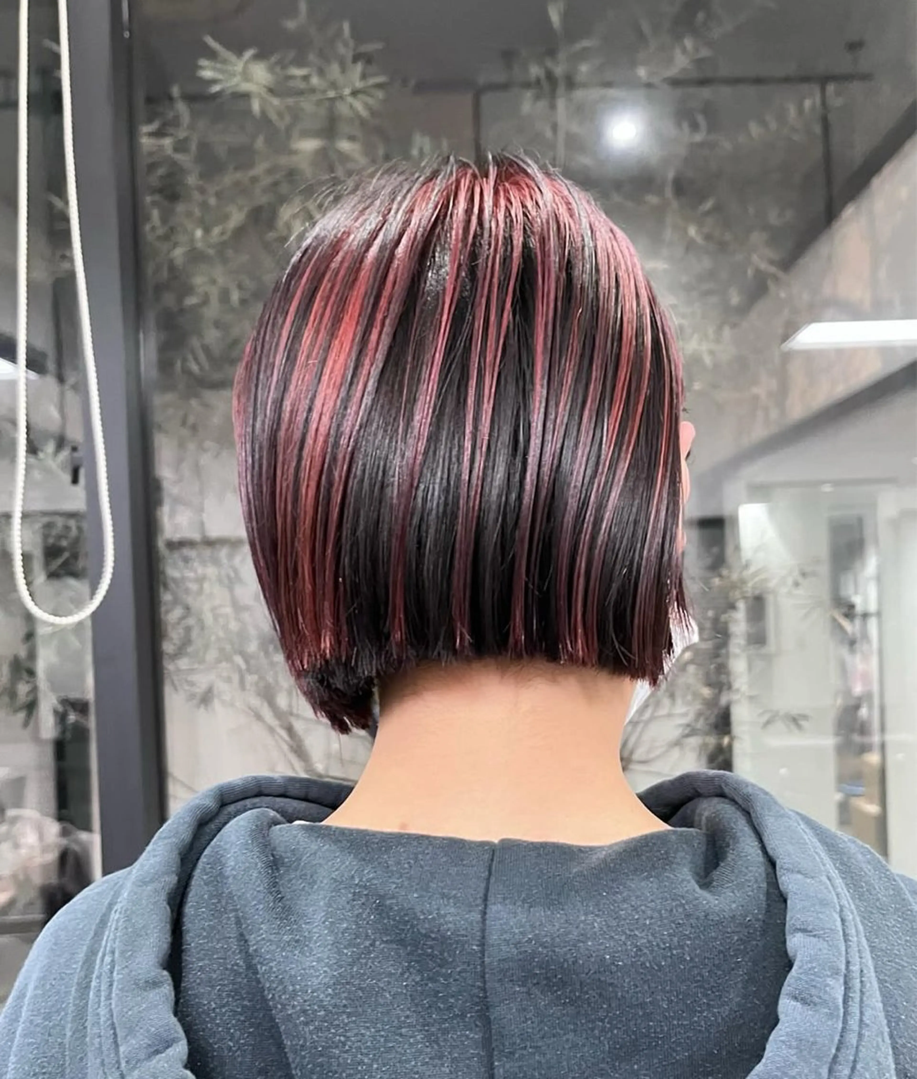 ショート ボブ 湯川 未咲希のヘアスタイル