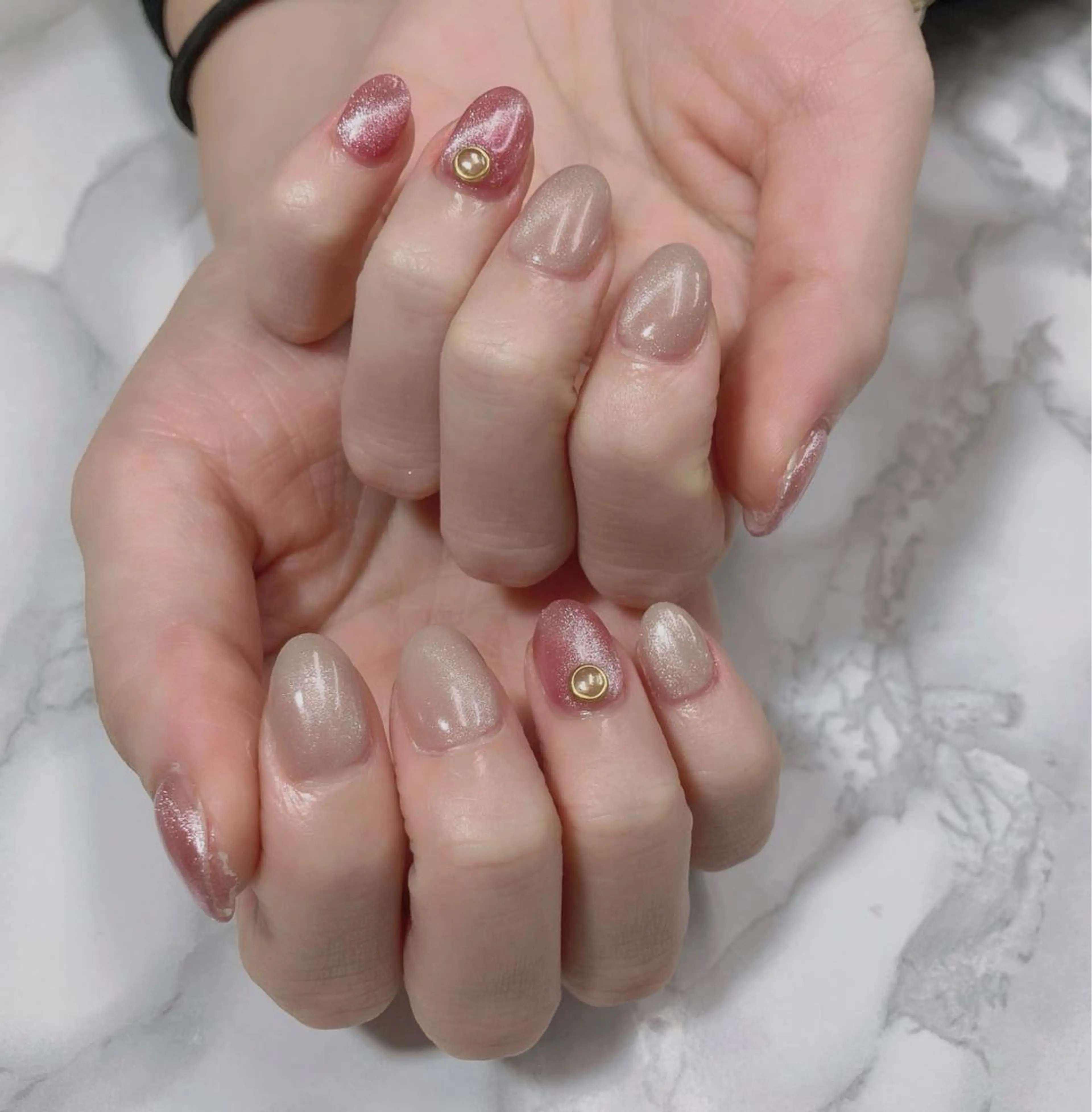 ミディアム ネイル Reonail 💕Kana💕のネイルデザイン