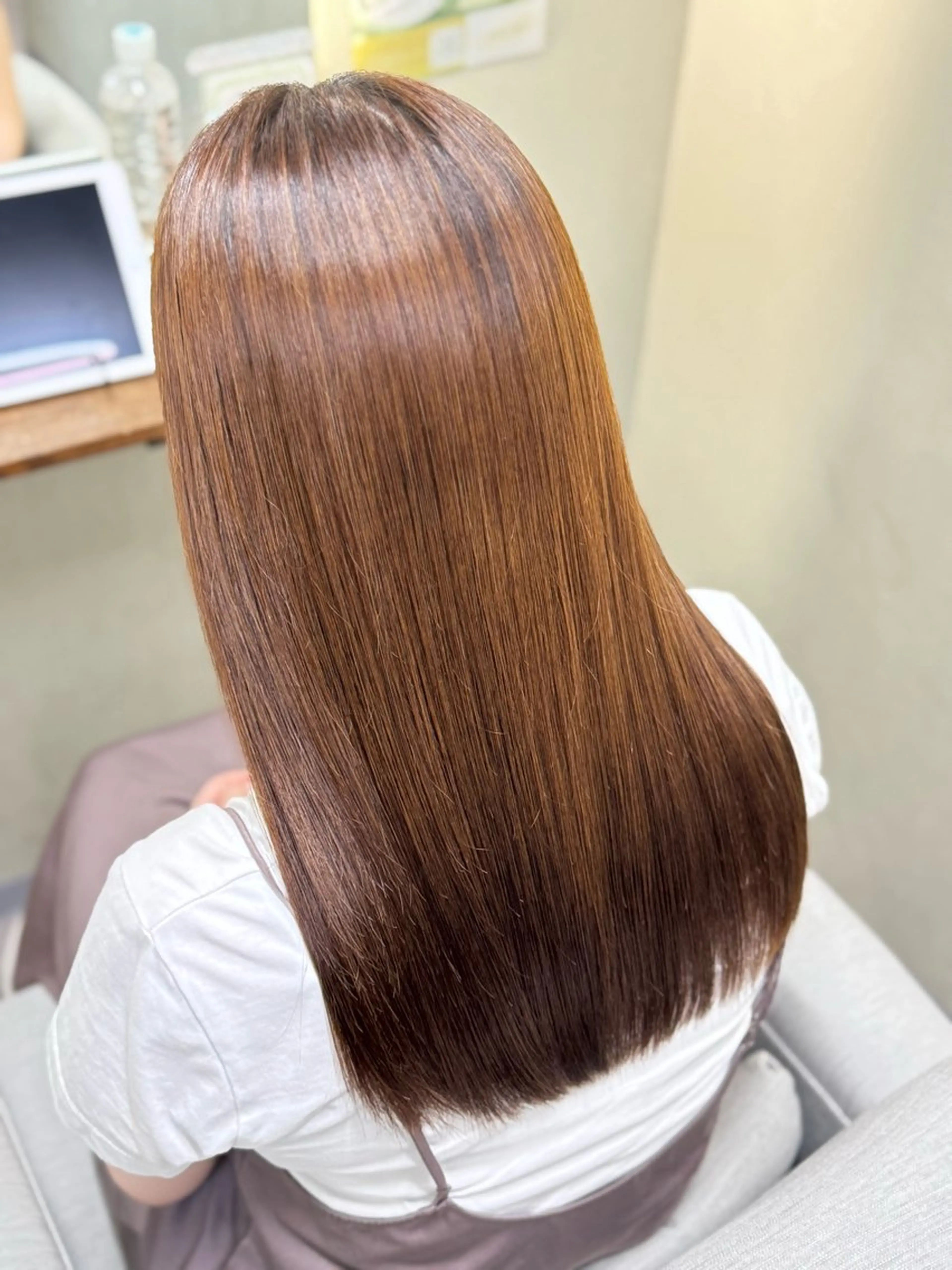 ロング 巻ける美髪矯正/ 韓国ヘア/yutaのヘアスタイル