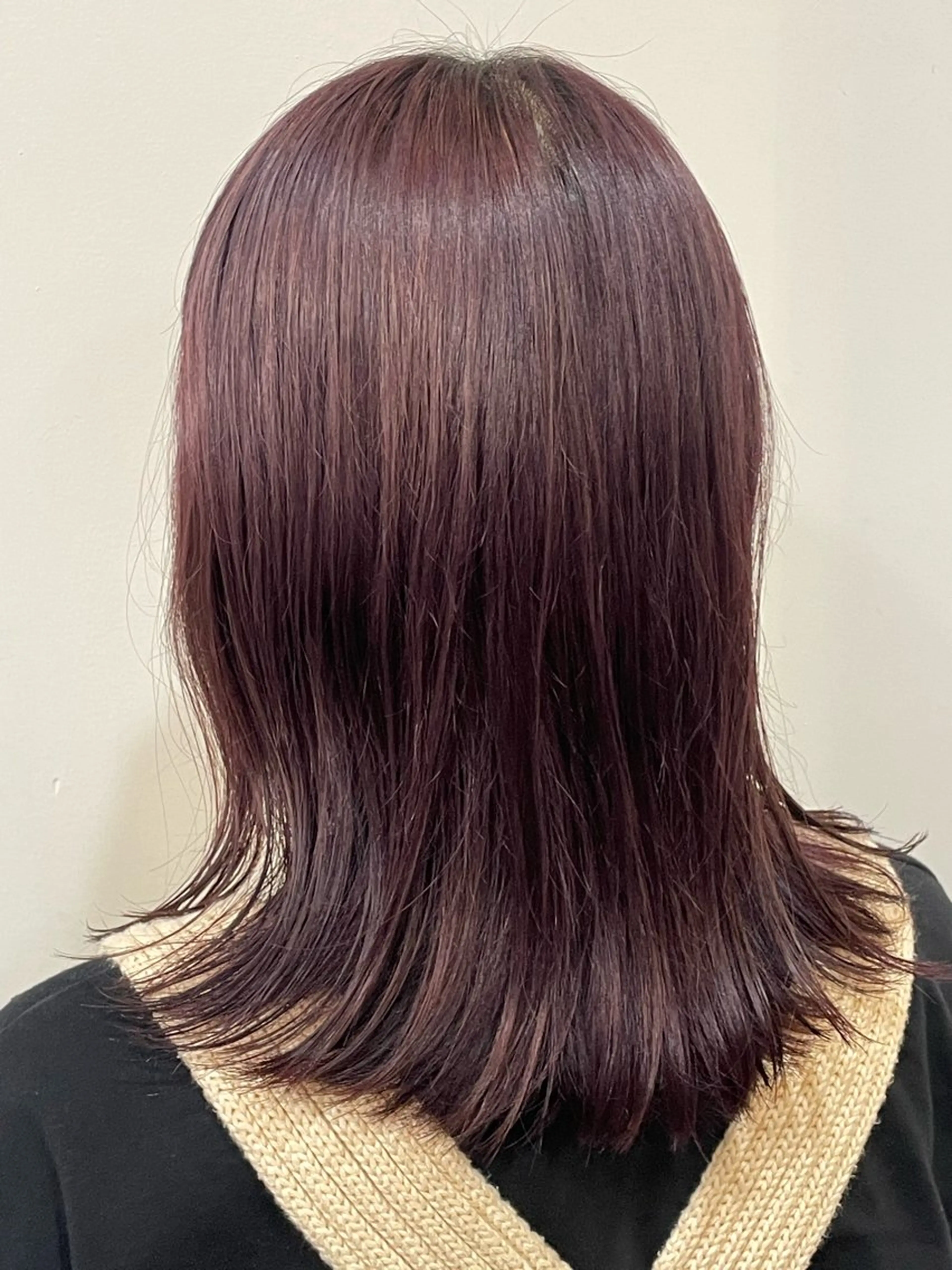 ミディアム カラー ピンクカラー nalu新宿所属・🦋春山 さとみ🦋のヘアスタイル