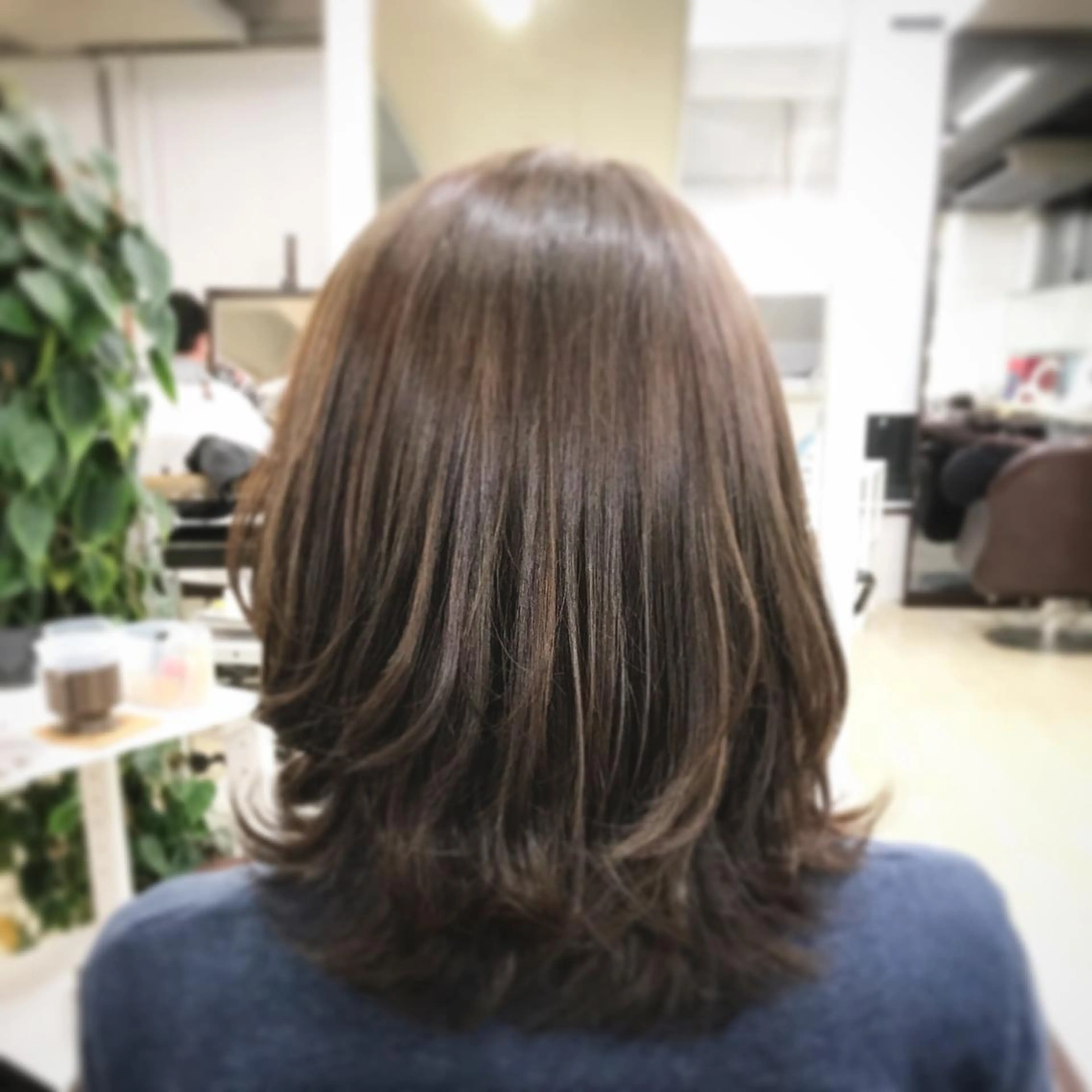 ミディアム naka.naka 東中野／髪質改善のヘアスタイル