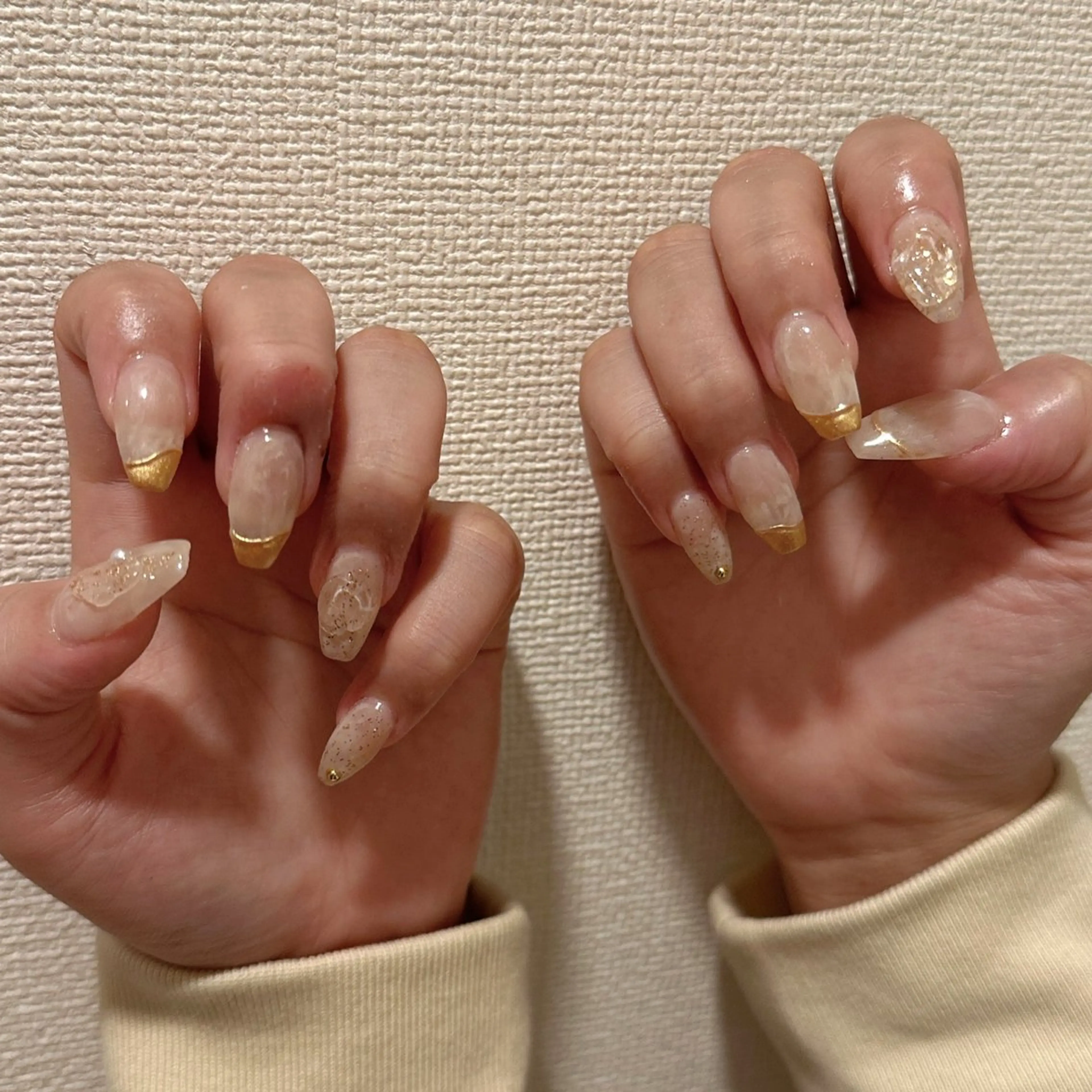ネイル ニュアンスネイル ハンドネイル tee nailのネイルデザイン