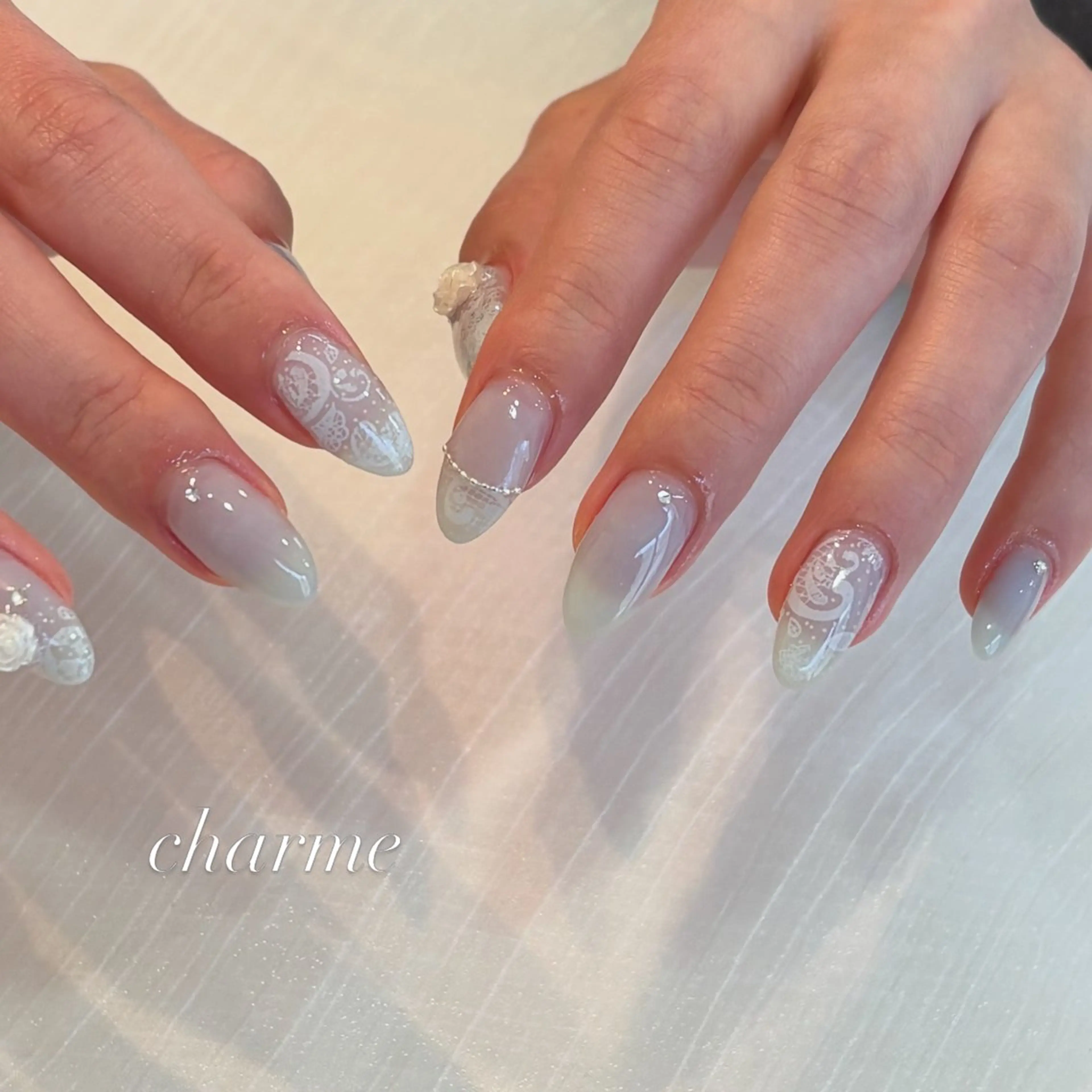 ネイル charme yunonのネイルデザイン