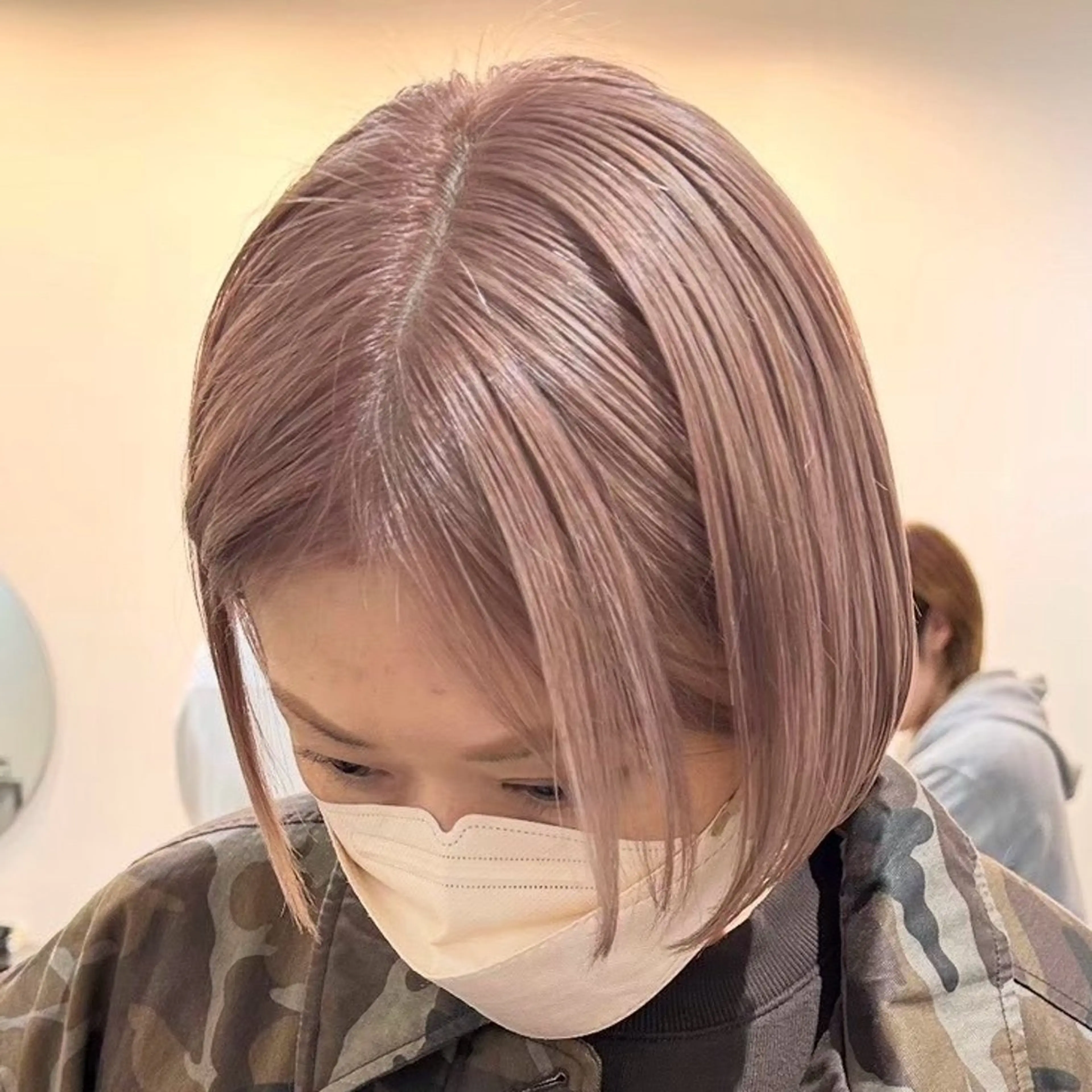 🐝💫リタッチブリーチ+ワンカラー💫🐝の写真