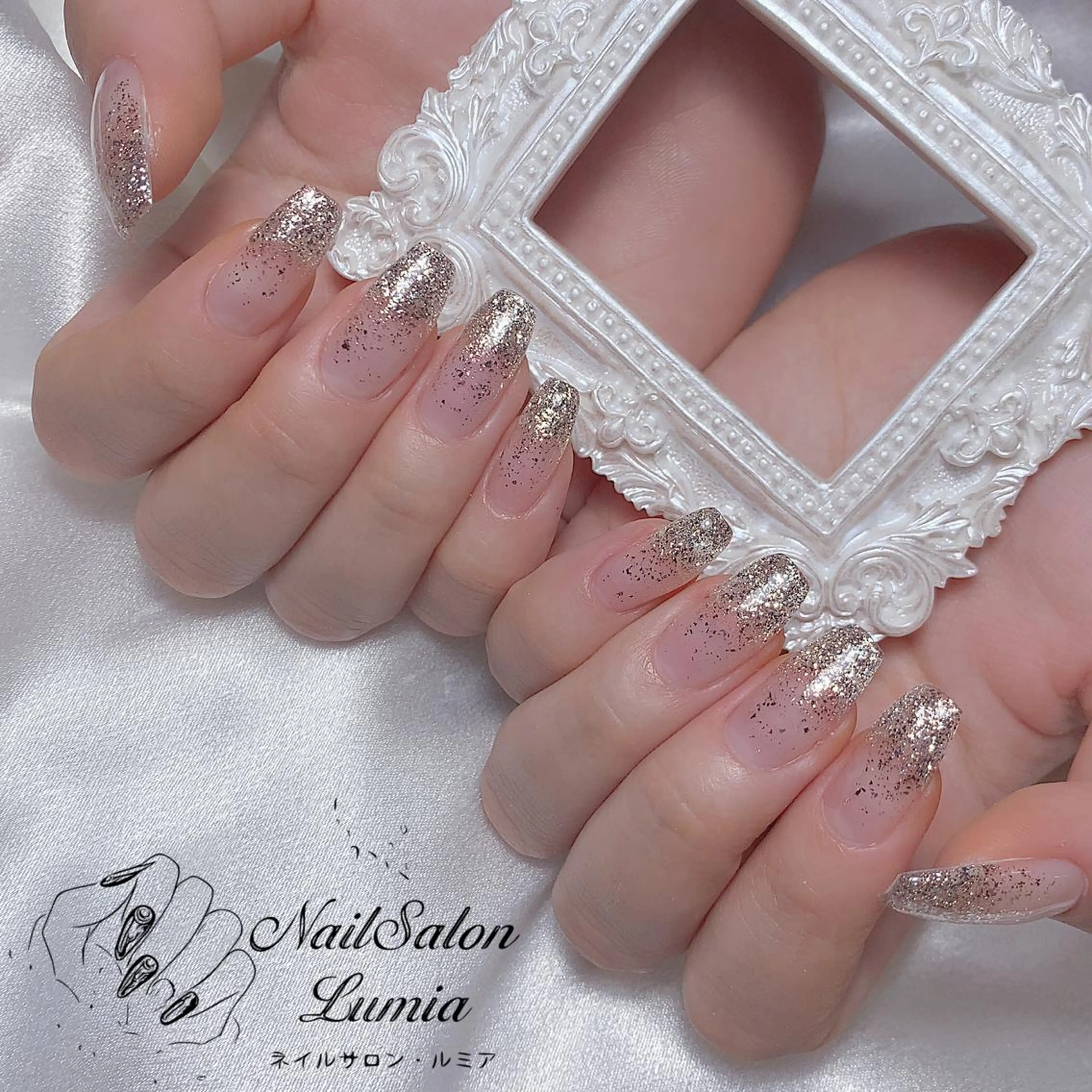 ネイル ハンドネイル ネイルサロン ルミア Lumia 店長のネイルデザイン