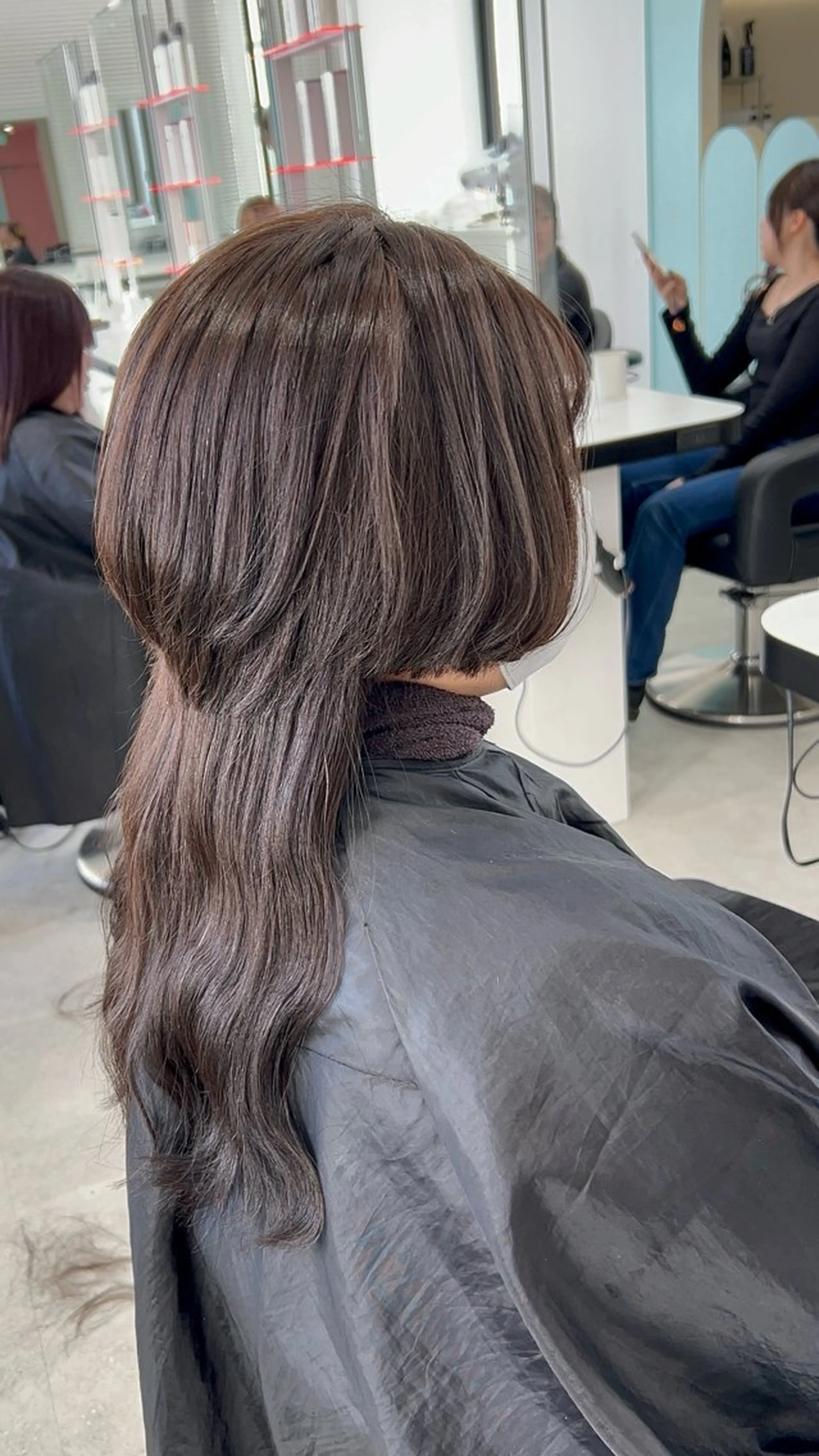 ロング カラー 履歴修正屋さん／ ブロンド／ホワイトのヘアスタイル