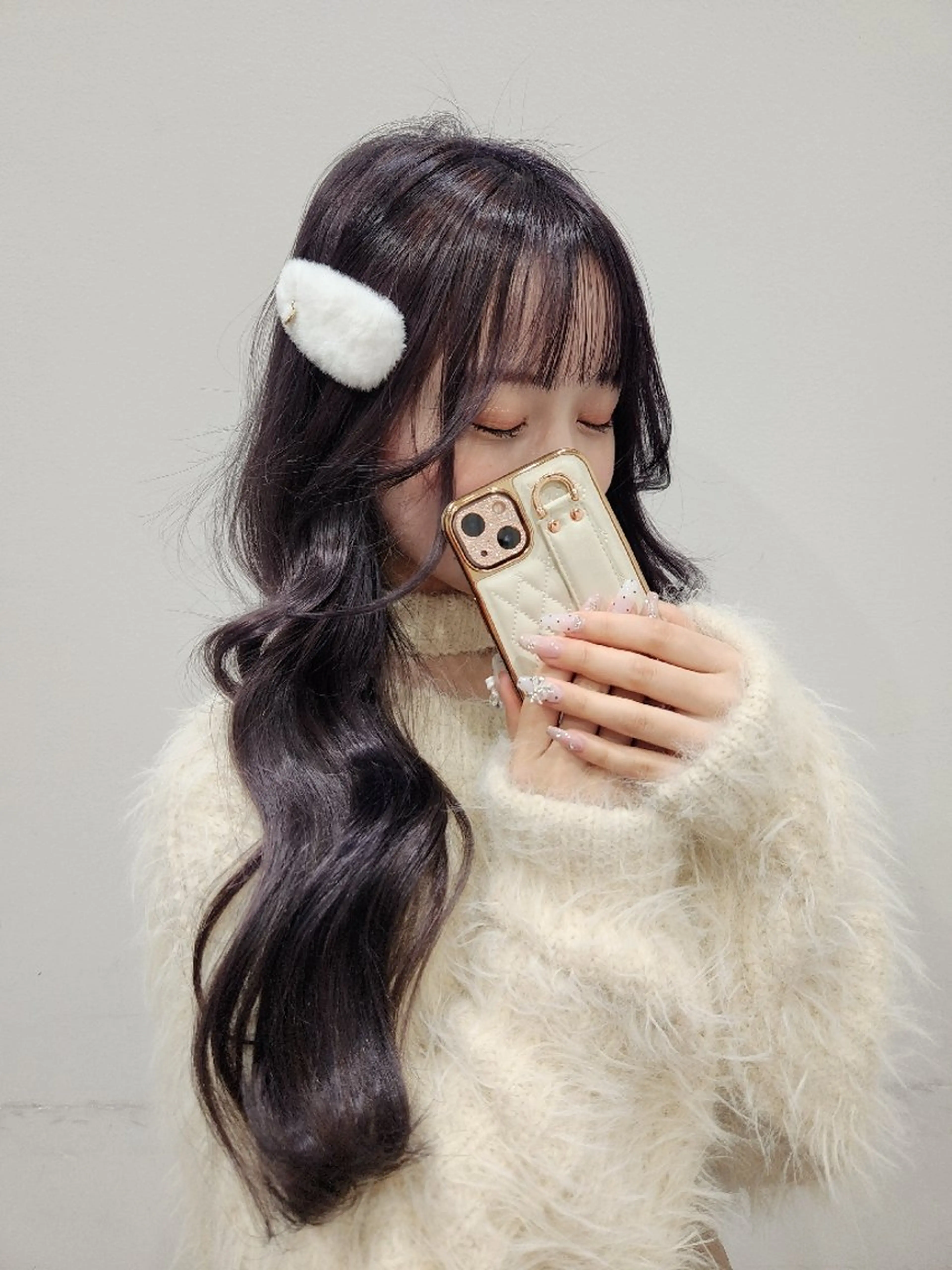 ヘアアレンジ ロング トリートメント ヘアセット Nanako。/韓国 ハッシュカットのヘアスタイル