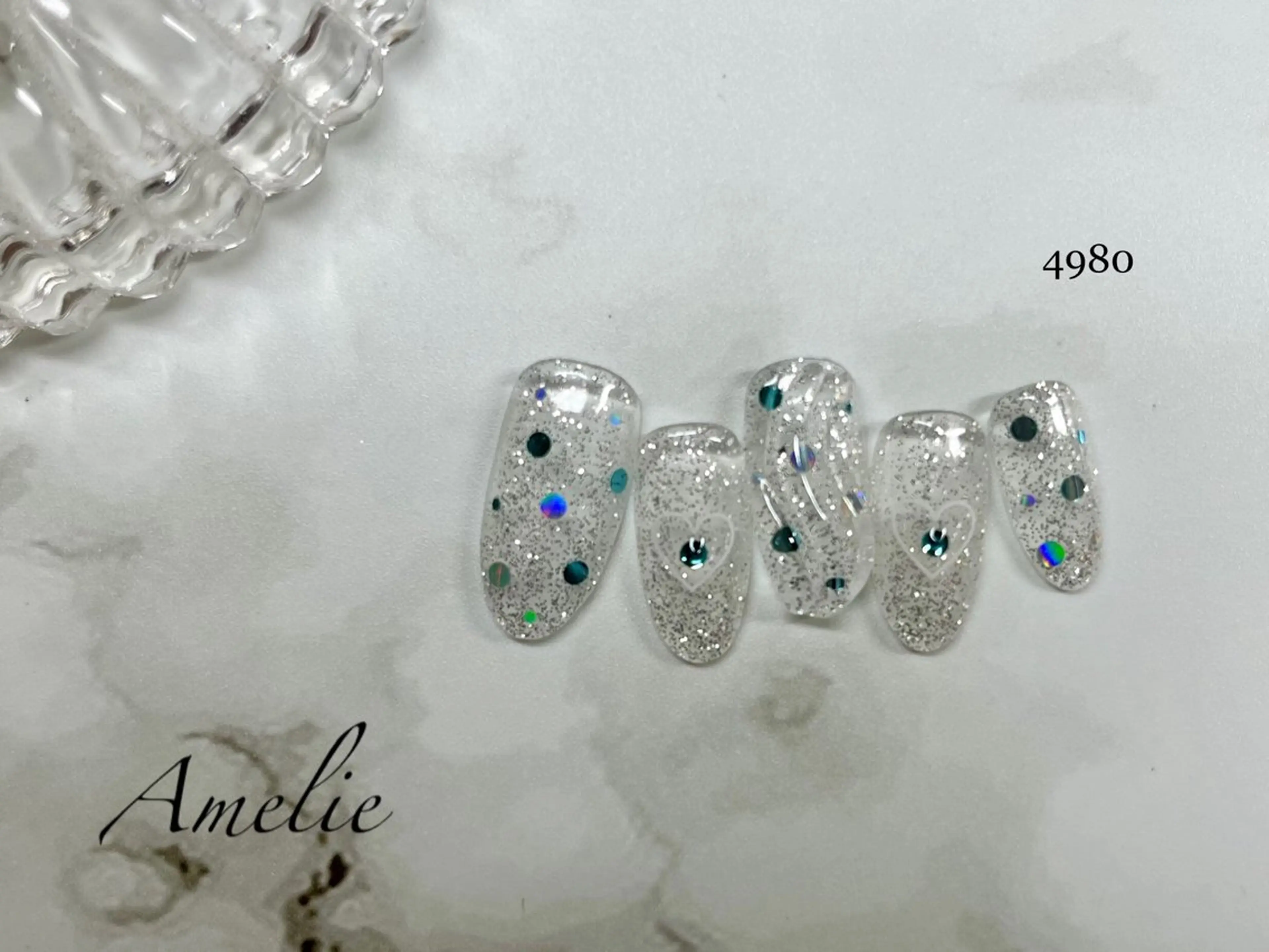 ネイル ハンドネイル いちじゅう あおいのネイルデザイン