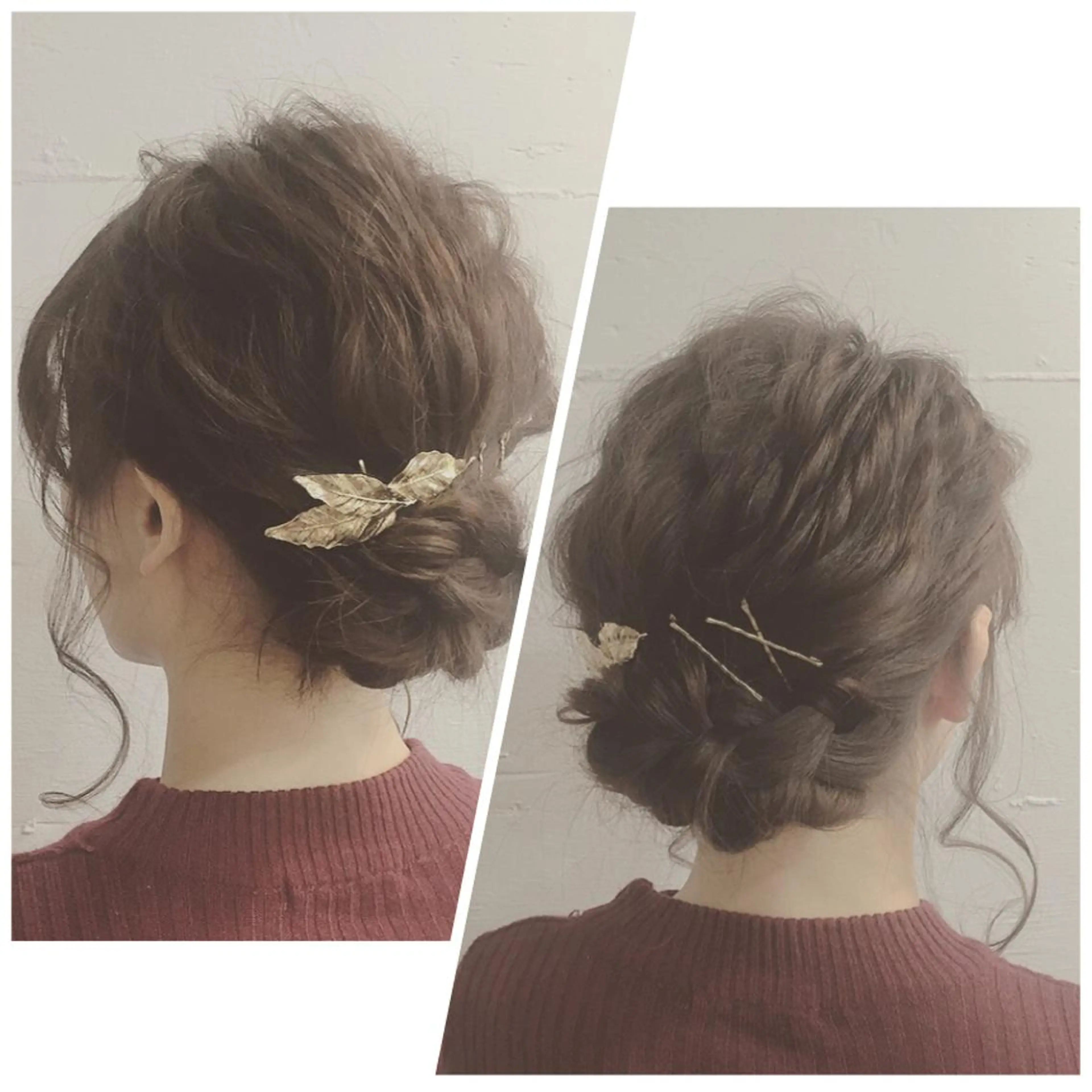 ミディアム セミロング ヘアアレンジ 太田 有香のヘアスタイル
