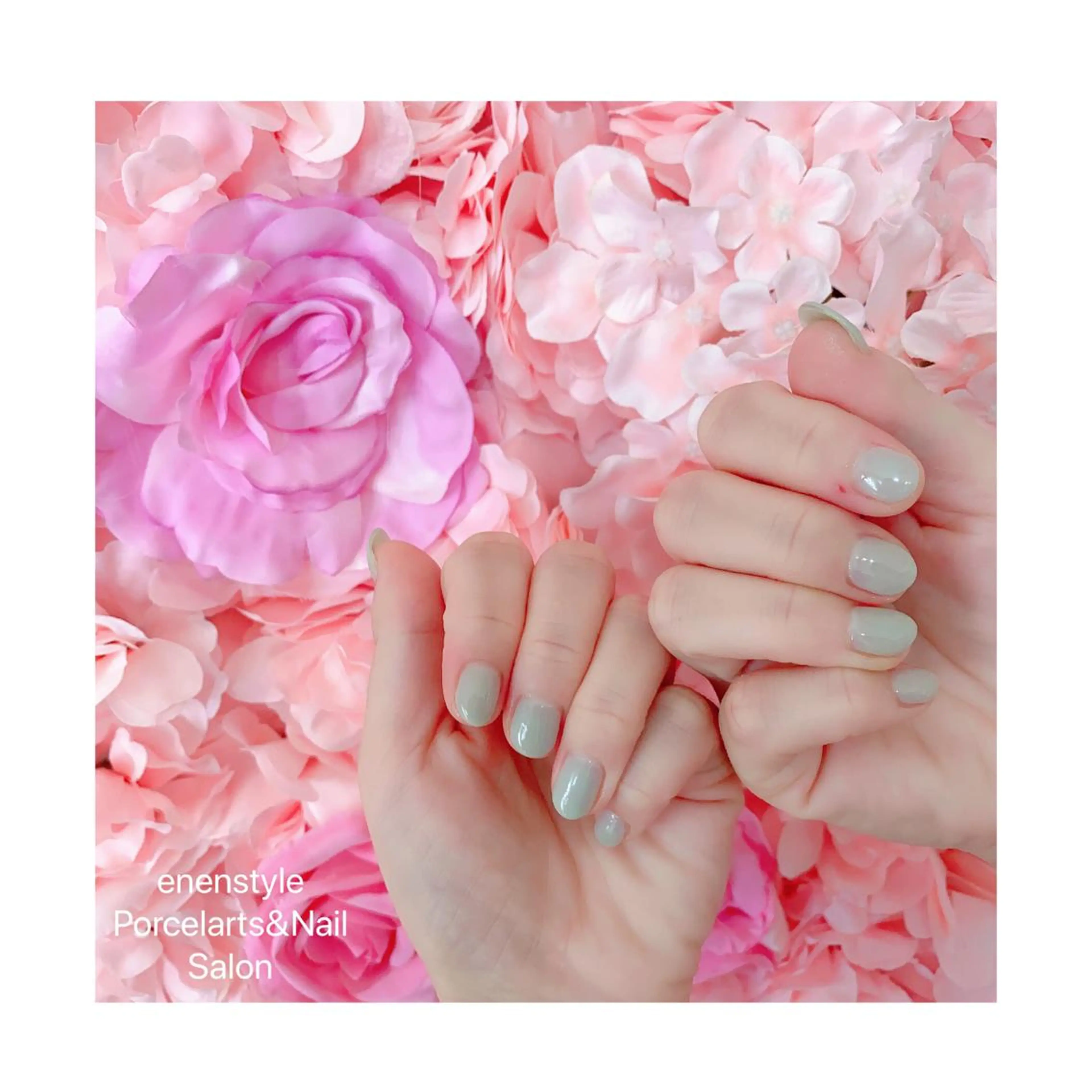 ショート ネイル ジェルネイル ニュアンスネイル オフィスネイル ワンカラーネイル パラジェル 👑enen style👑のネイルデザイン