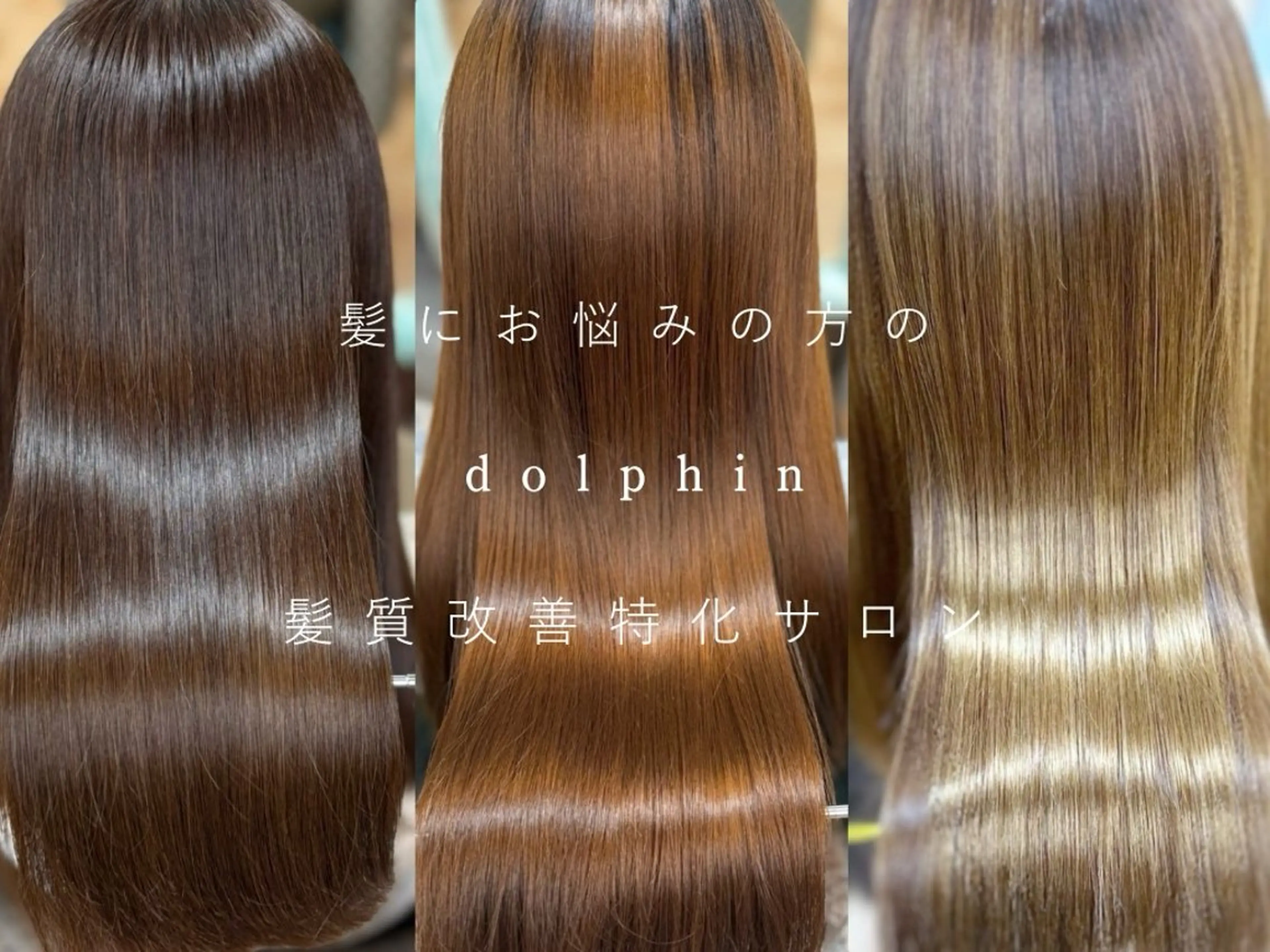 セミロング トリートメント dolphin ドルフィンオーナーのヘアスタイル