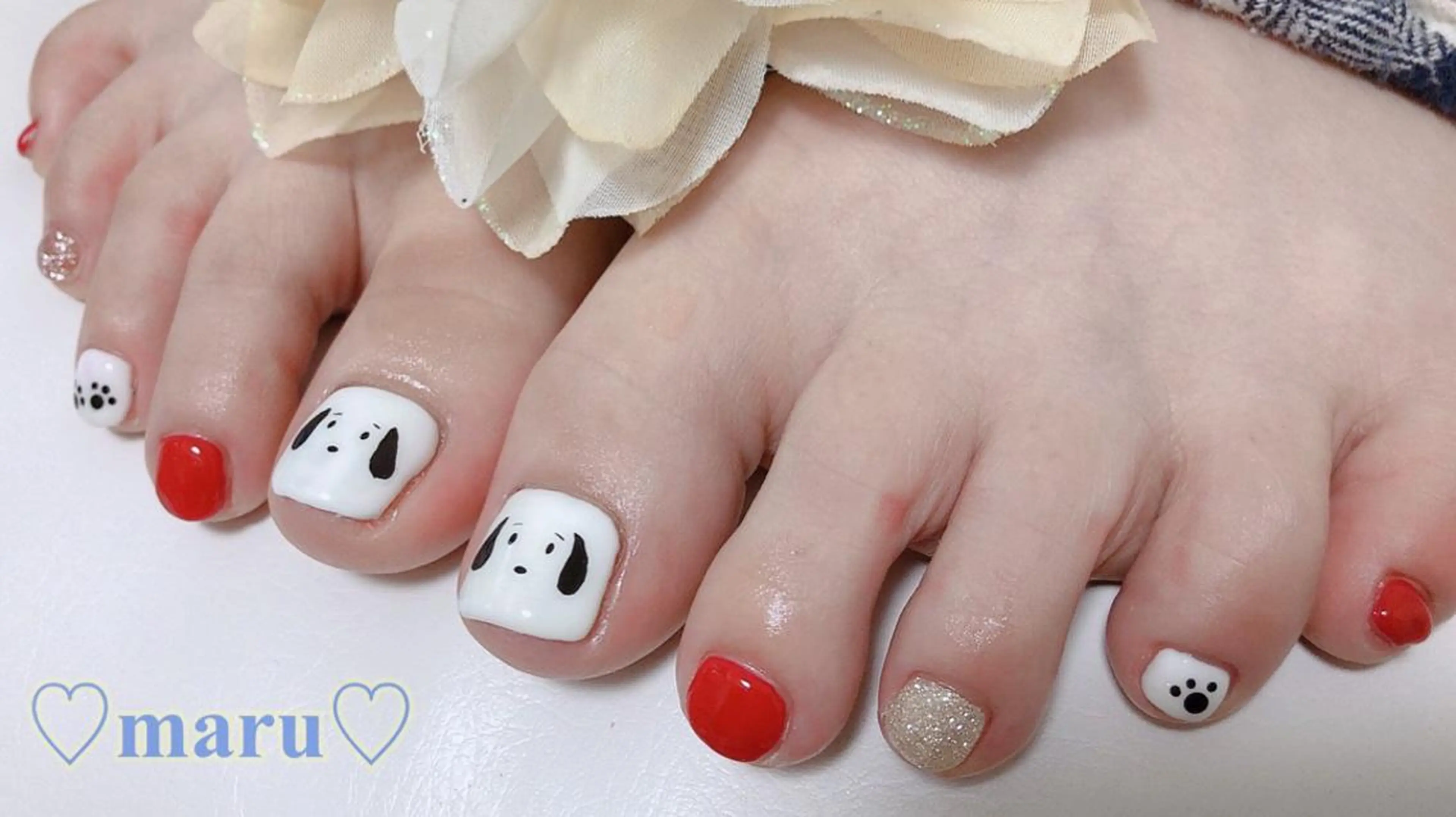 ネイル ハンドネイル フットネイル まるみ♡7/1〜値上 げ致します(>_<)のその他イメージ