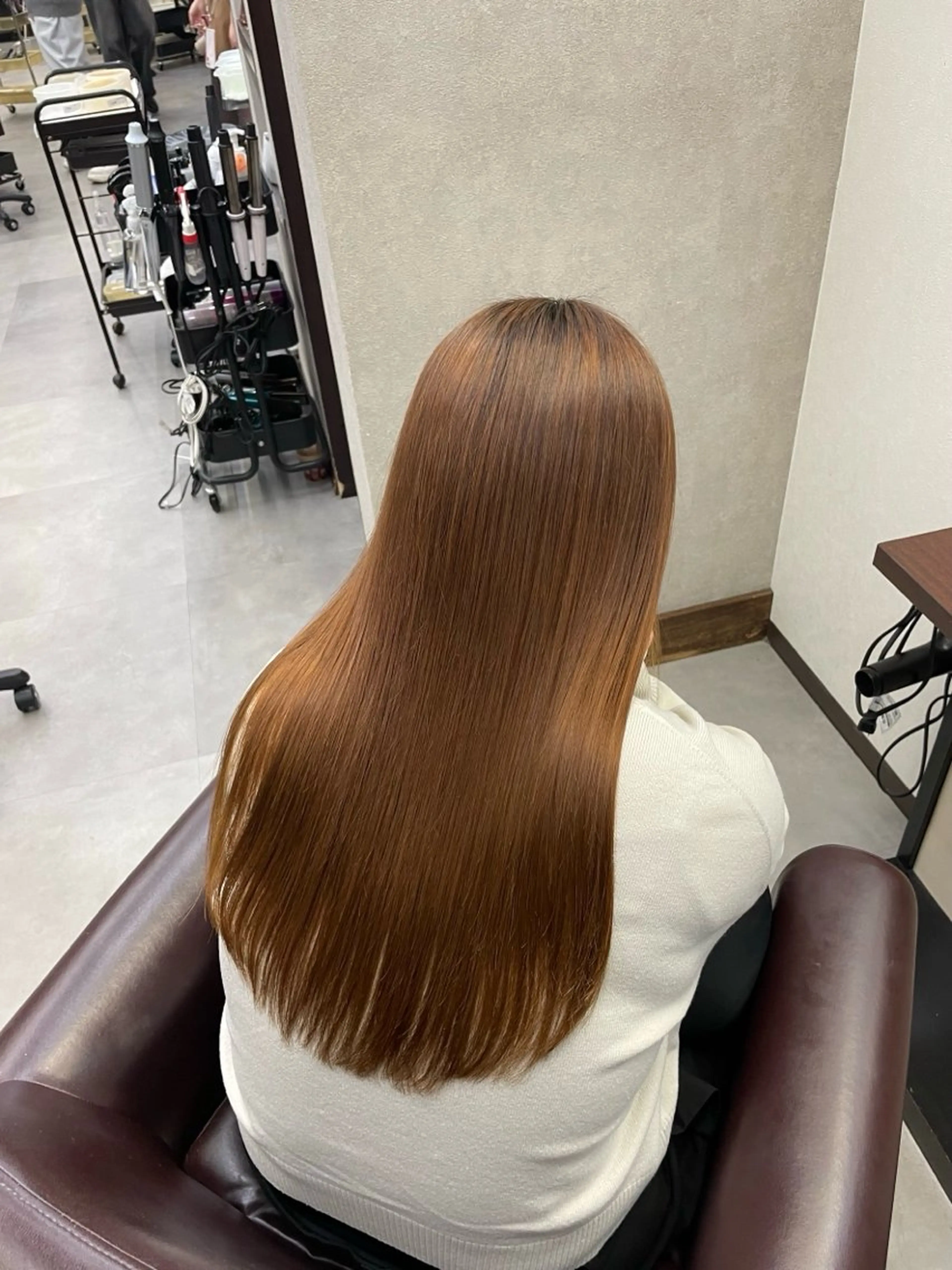 カラー ゆな ユナのヘアスタイル