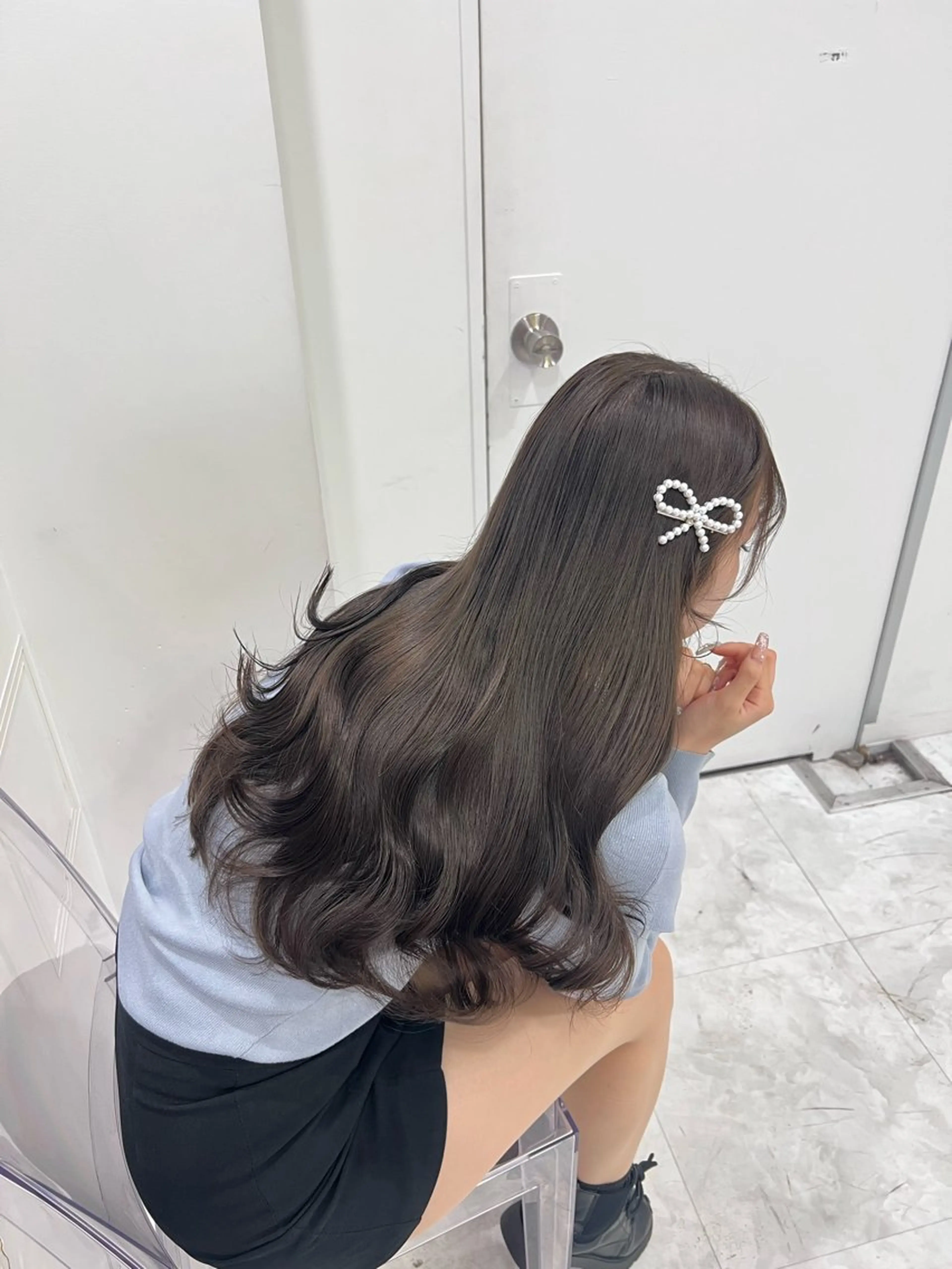カラー akari🎀🤍 ガーリーstyleのヘアスタイル