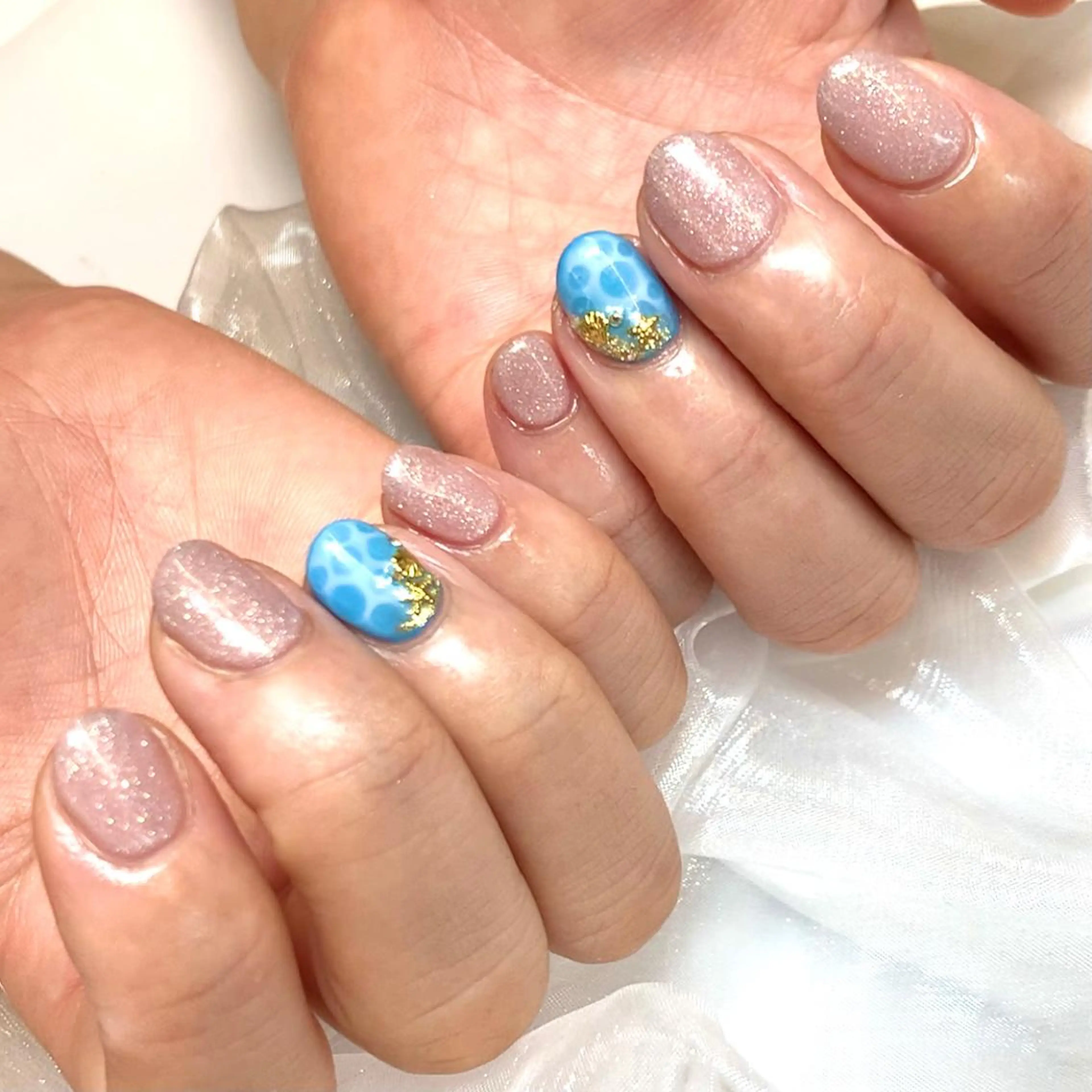 ネイル ジェルネイル ロングネイル ニュアンスネイル オフィスネイル パラジェル ハンドネイル clover nailのネイルデザイン