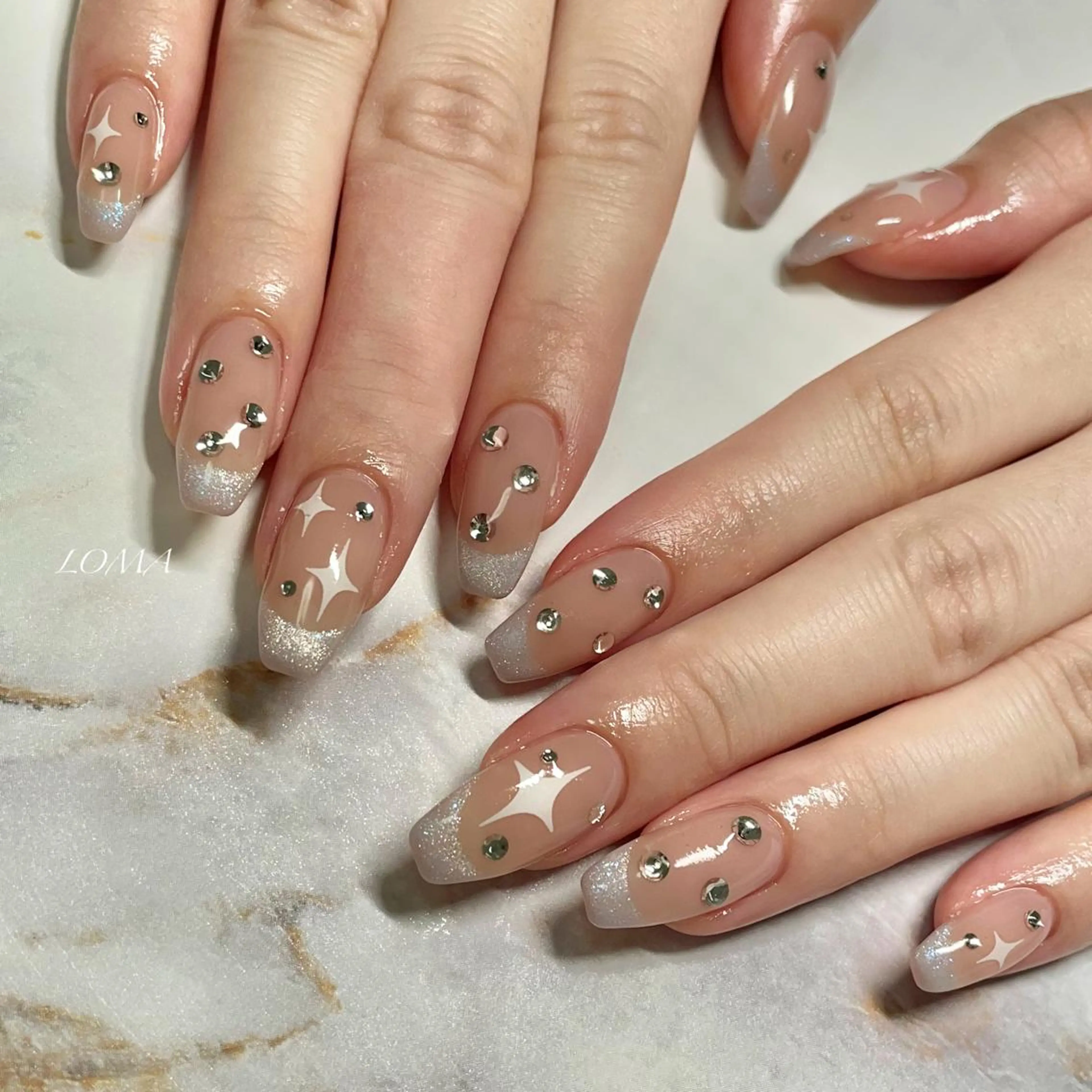 ネイル ハンドネイル ハンドケア m-nail所属・m-nail 🌙minamiのネイルデザイン