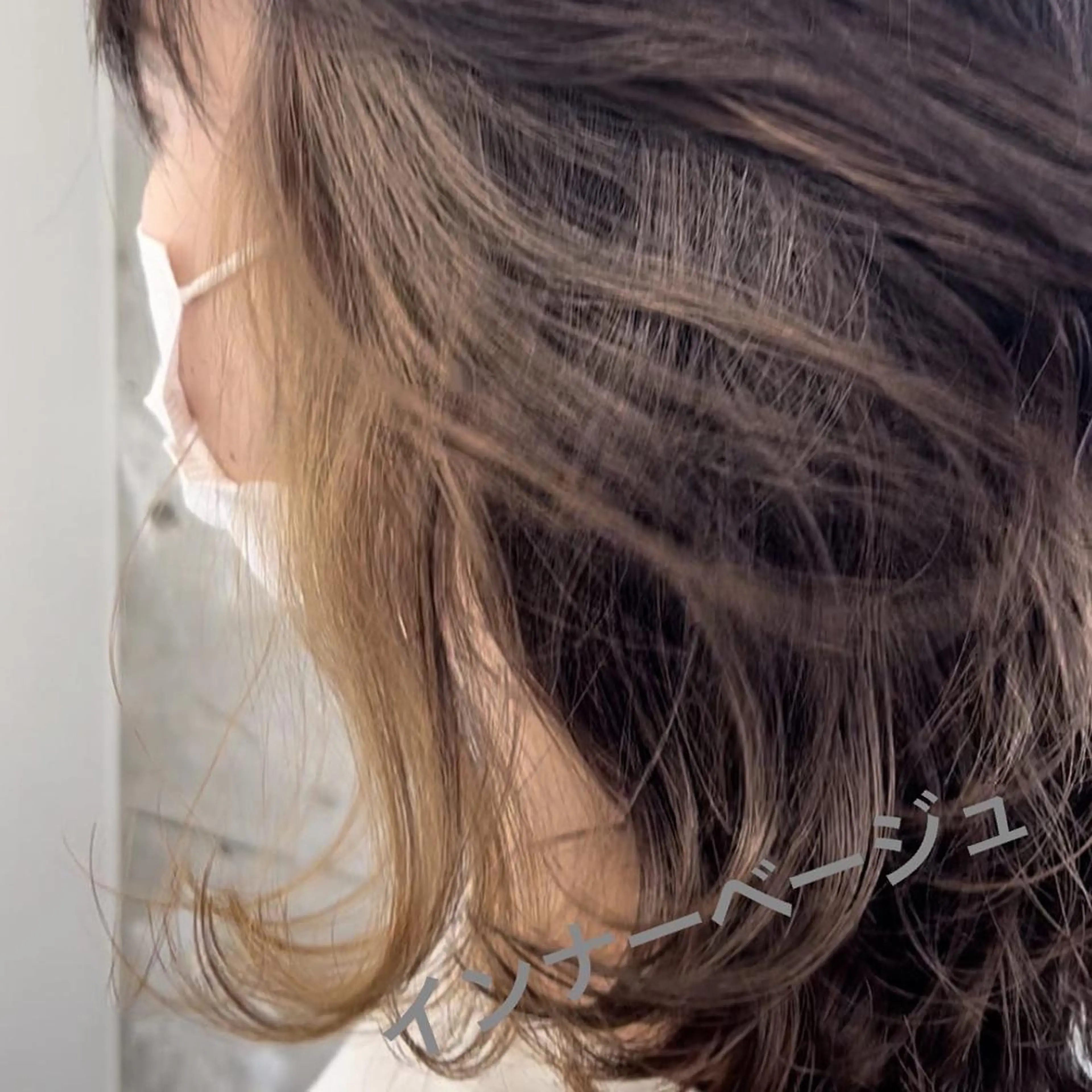 ミディアム number yukiのヘアスタイル