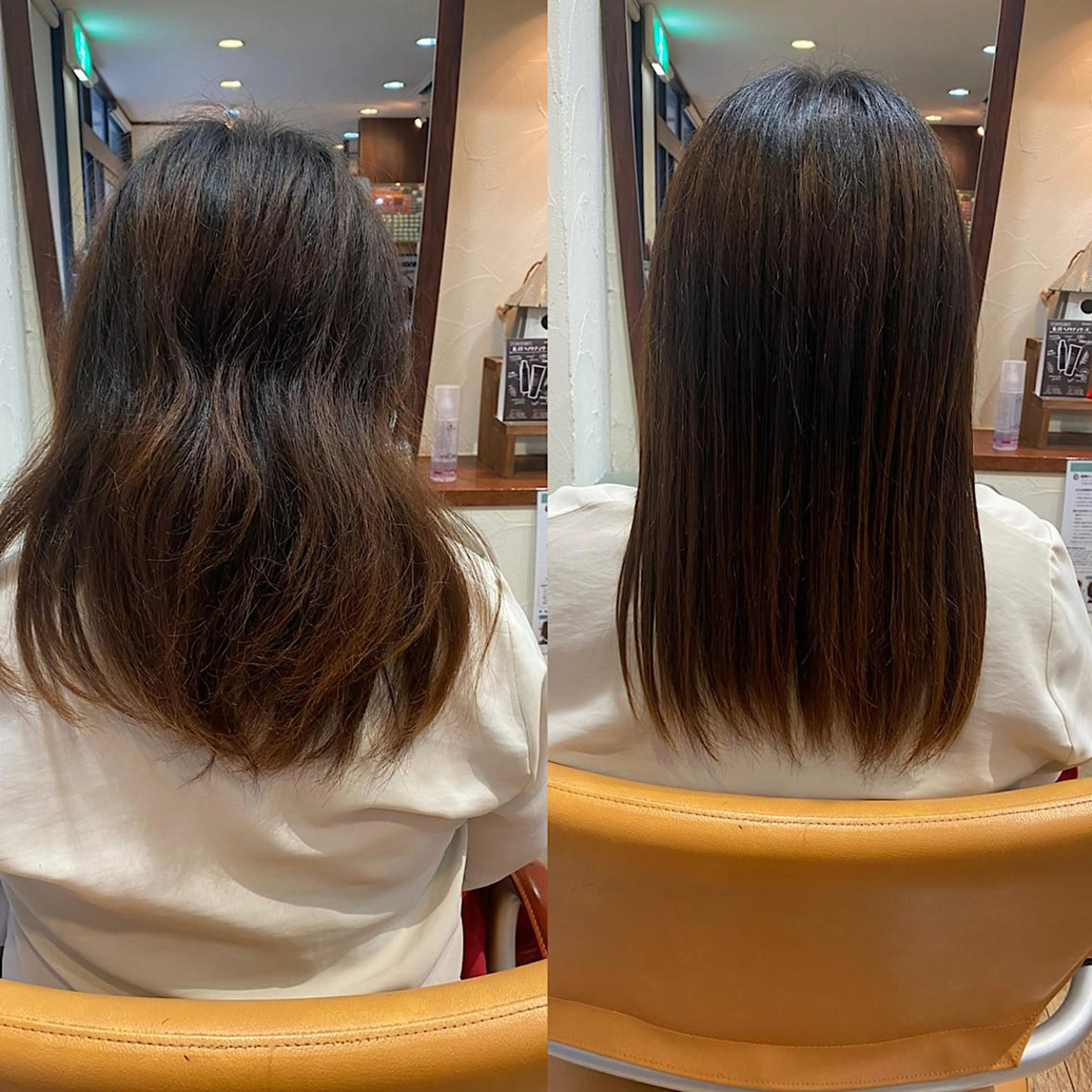 ロング 髪質改善 トリートメント 酸熱トリートメント サプリームヘア 飯田みち瑠のヘアスタイル