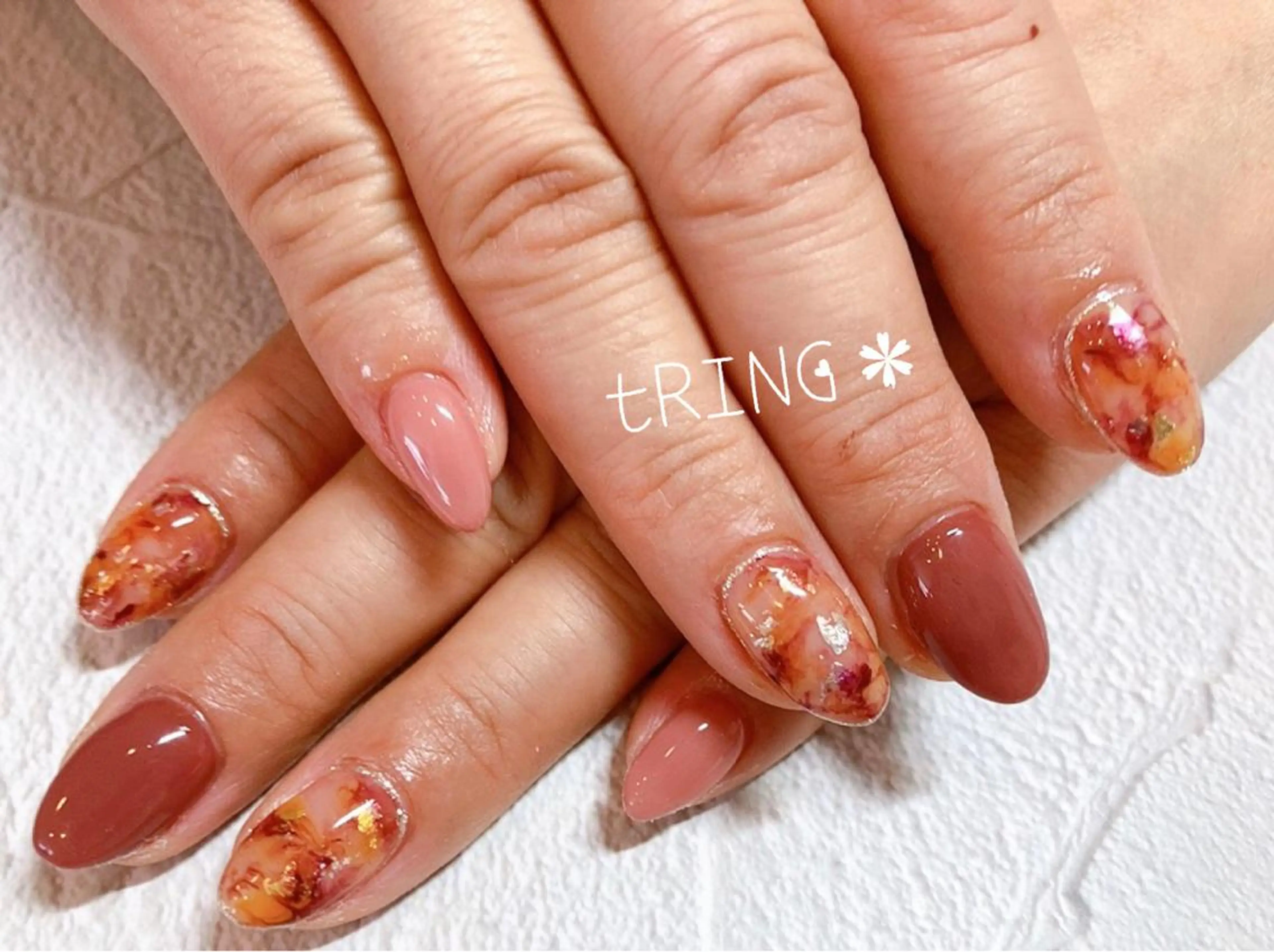 ネイル tRING* しいの木台のネイルデザイン