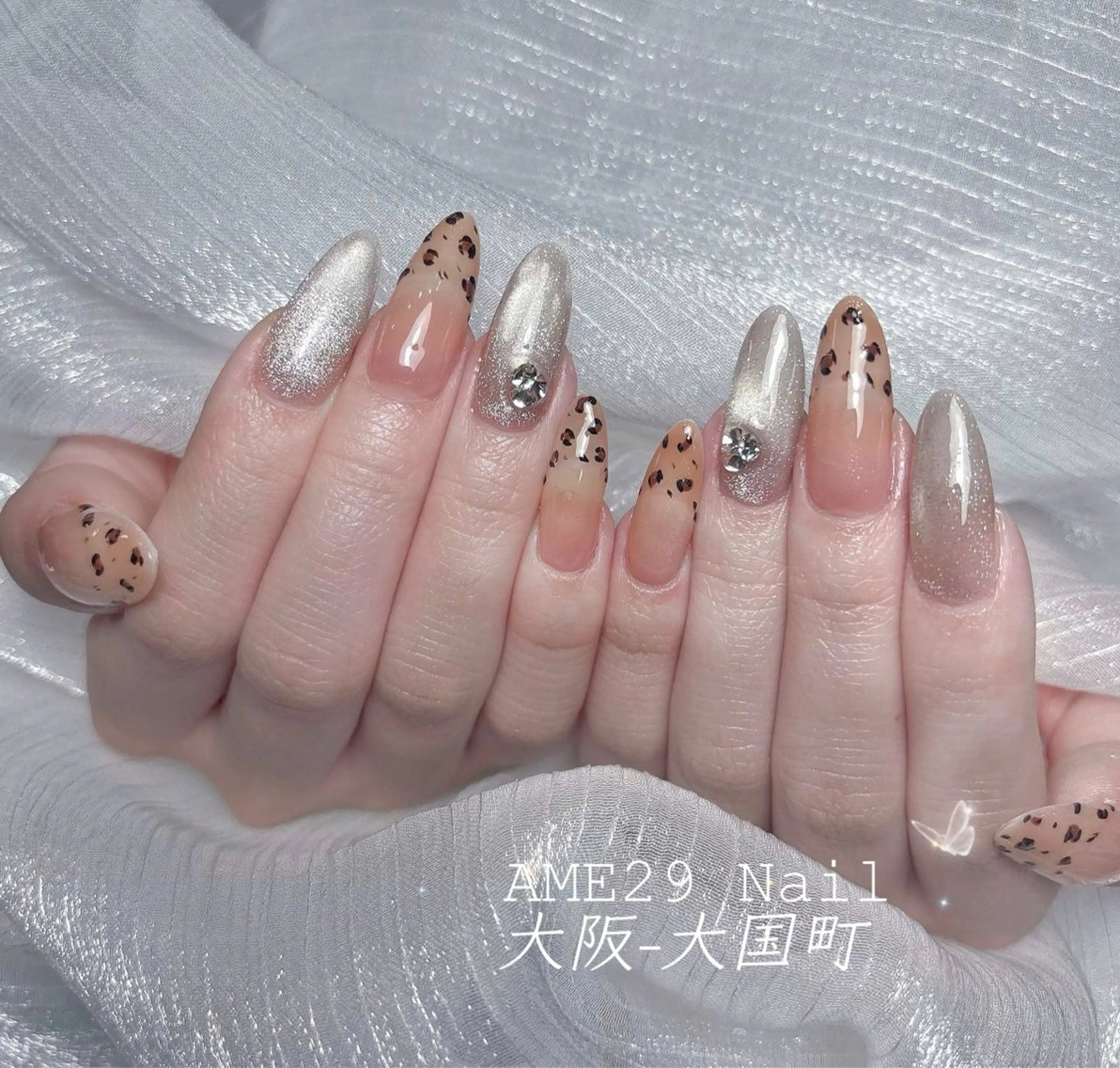ネイル 長さ出し フラッシュネイル マグネットネイル ワンカラーネイル ネイルチップ AME29 Nail ネイルサロンのネイルデザイン
