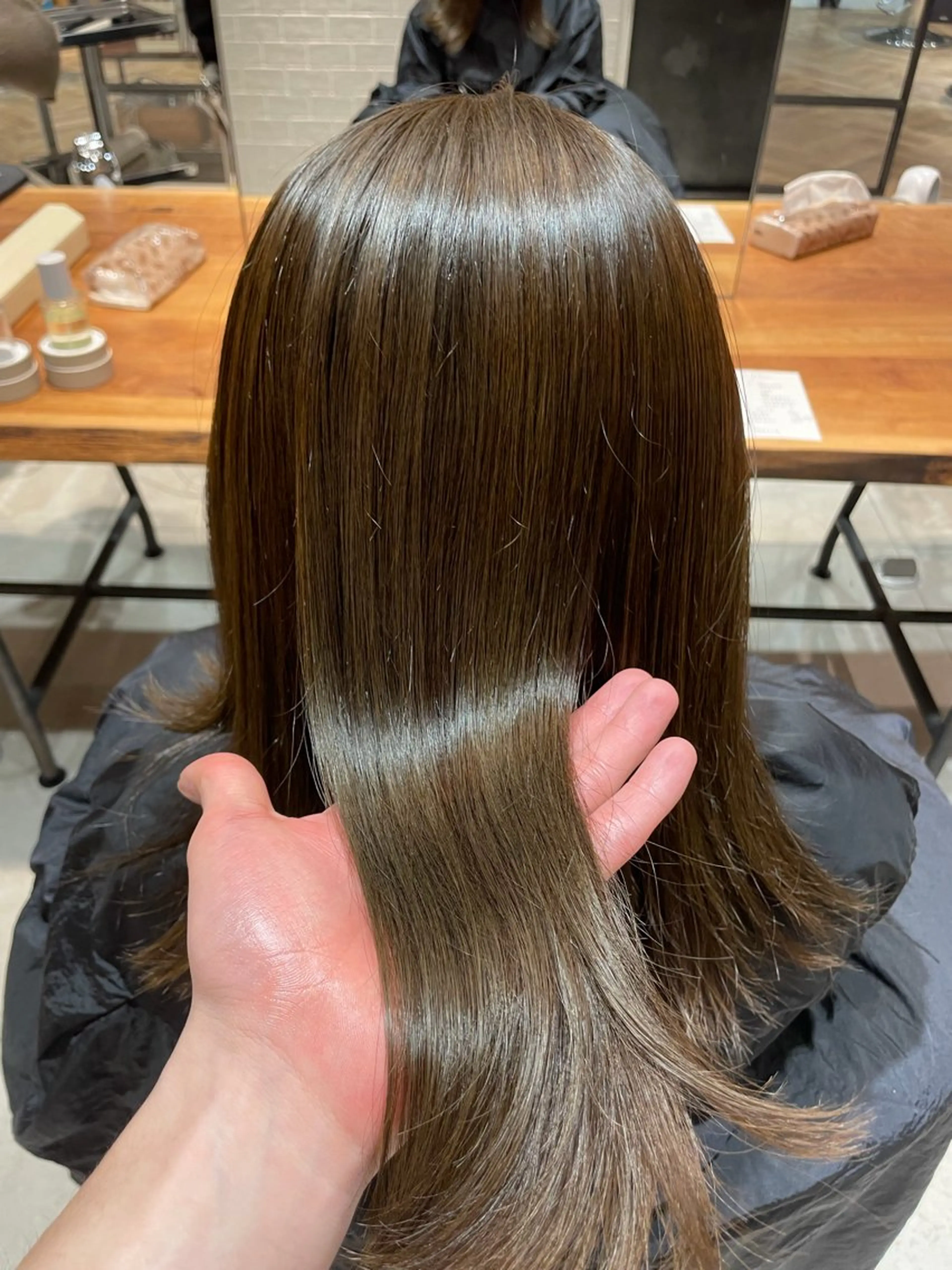 ミディアム 髪質改善✨高級カラー 野井琢生のヘアスタイル