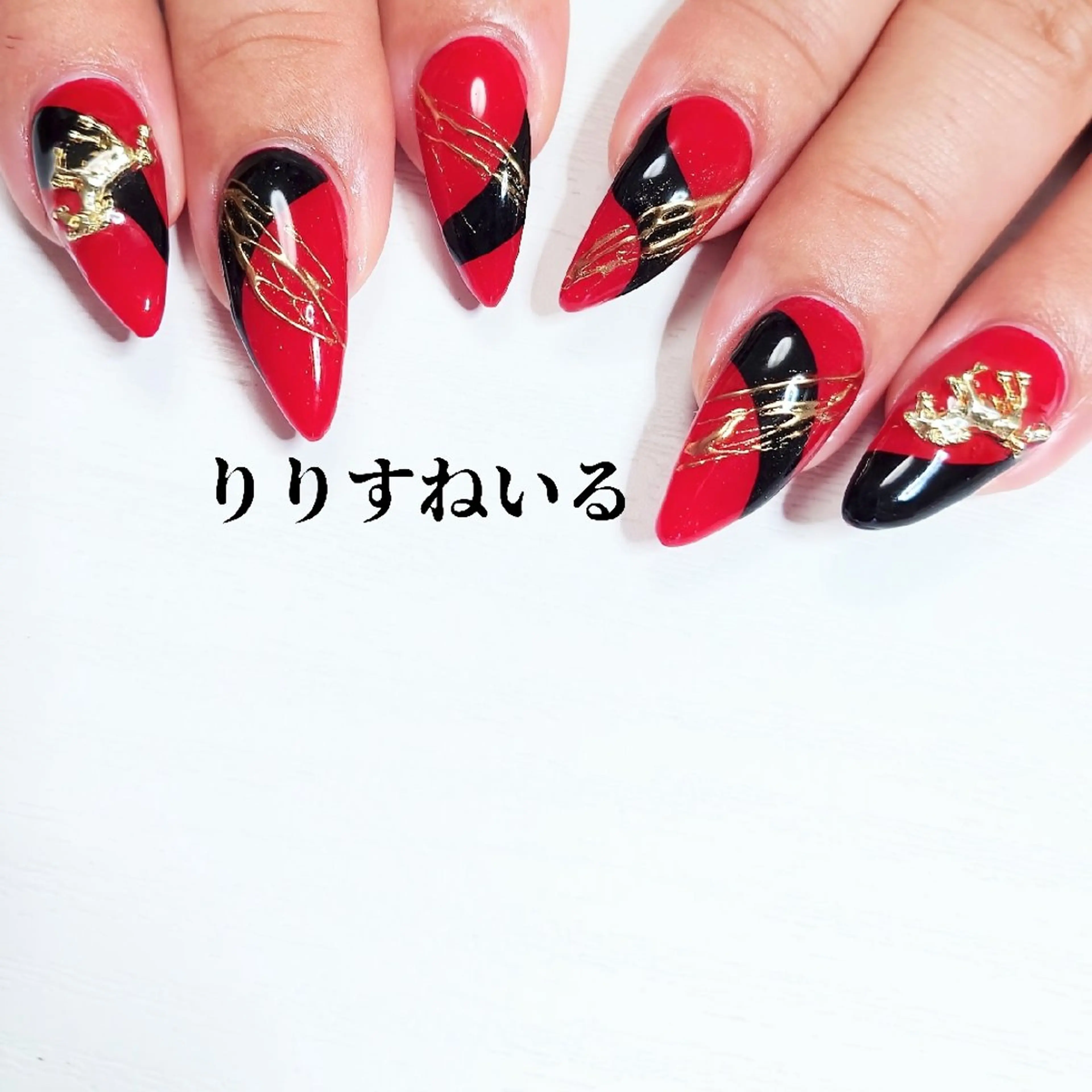 ネイル 持ち込み ハンドネイル Lilith Nailのネイルデザイン