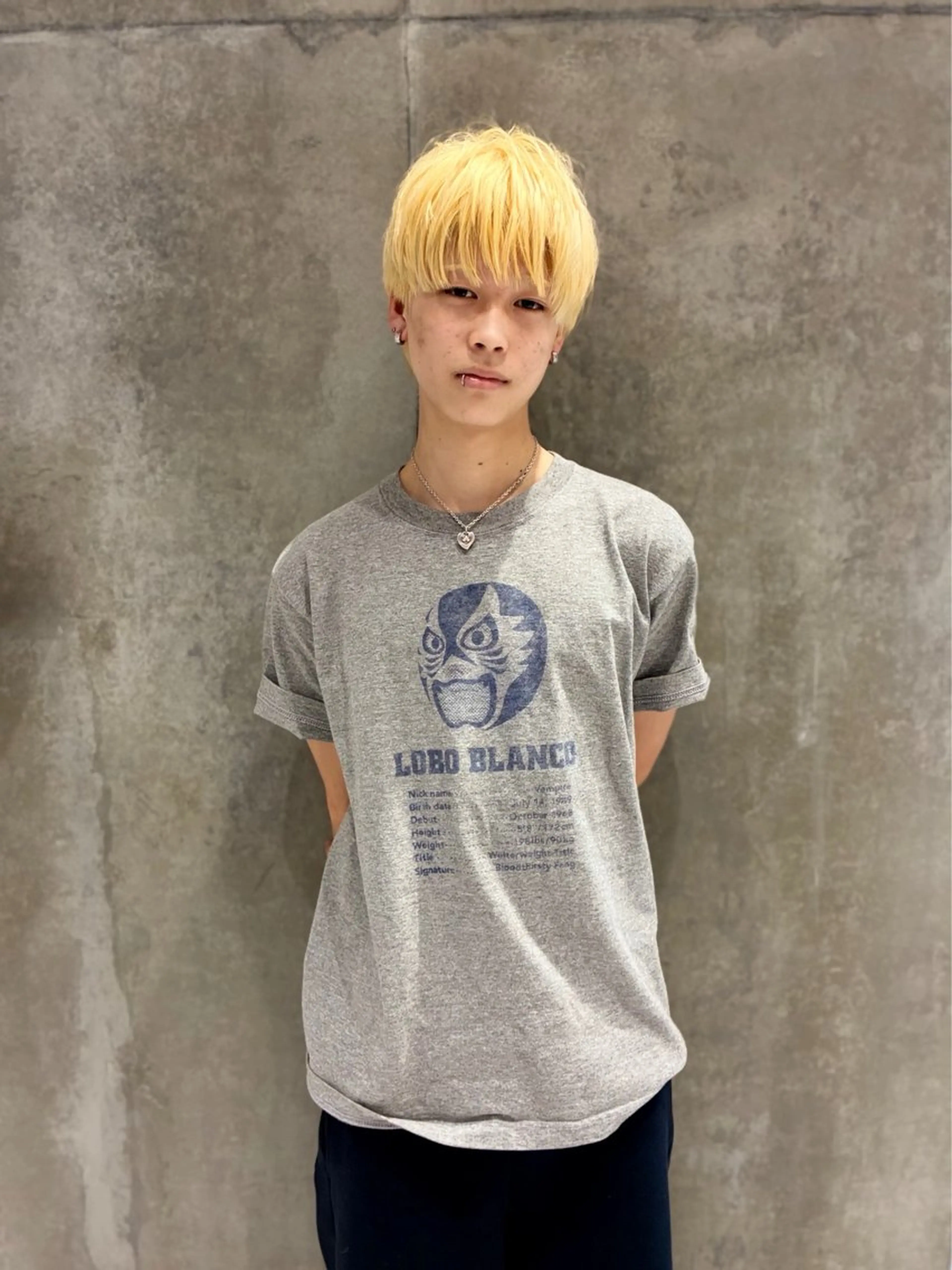 ショート カラー メンズ ヘアカラー トリートメント 篠江 廉のヘアスタイル
