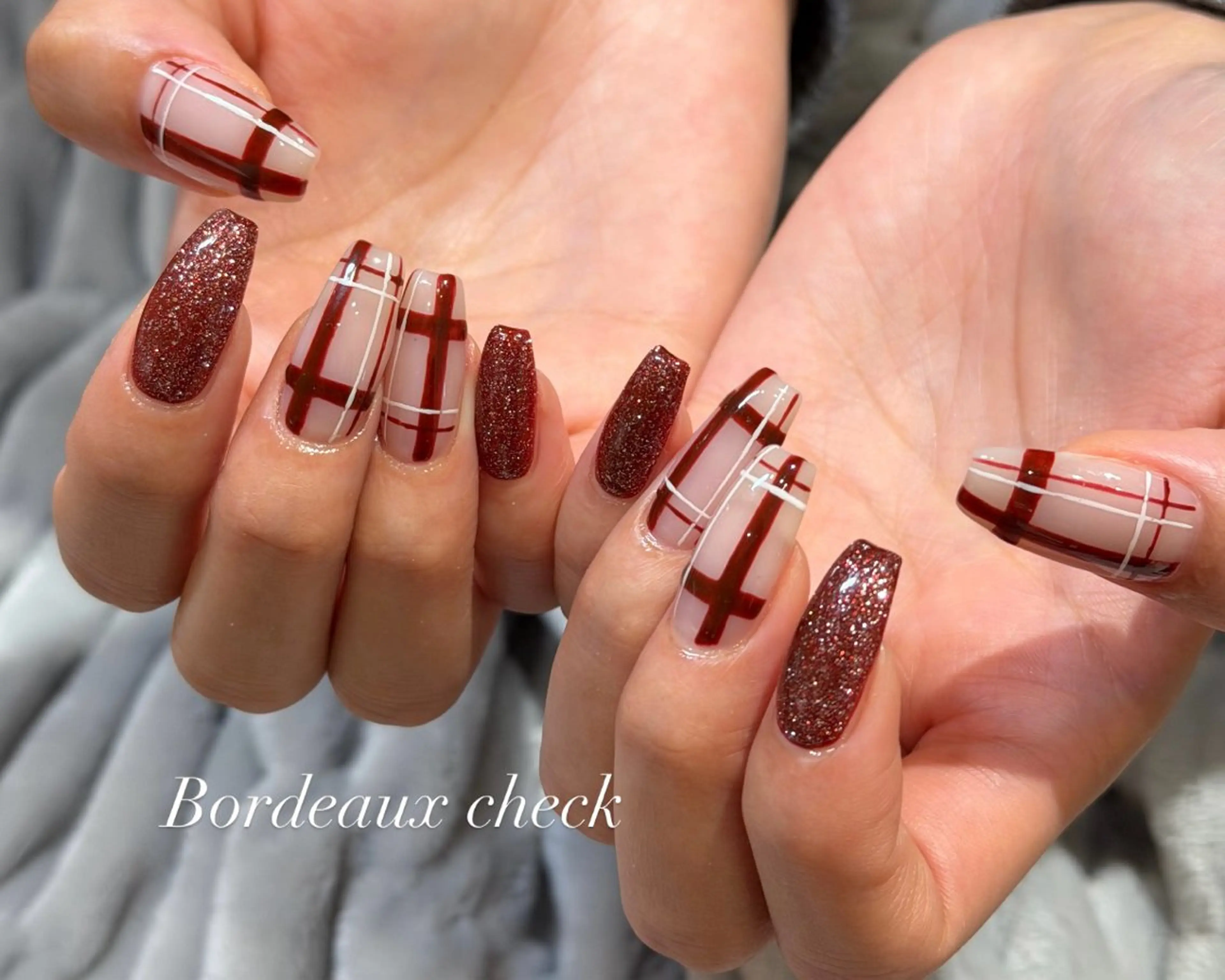 ネイル ボルドー NailAVANCE Ichikaのネイルデザイン