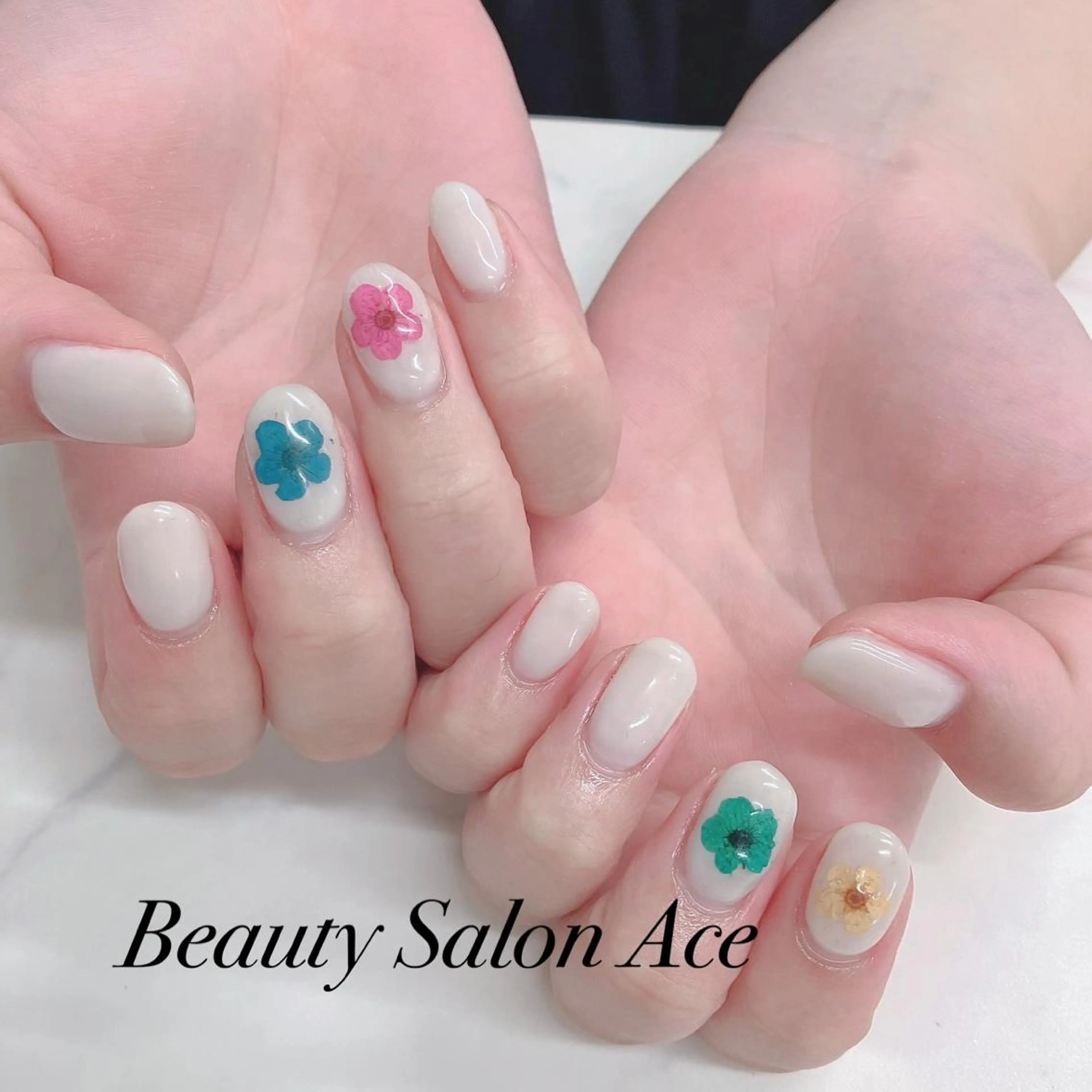 ネイル メンズネイル ワンカラーネイル 夏ネイル 池袋フィルイン Ace♡Nailのネイルデザイン