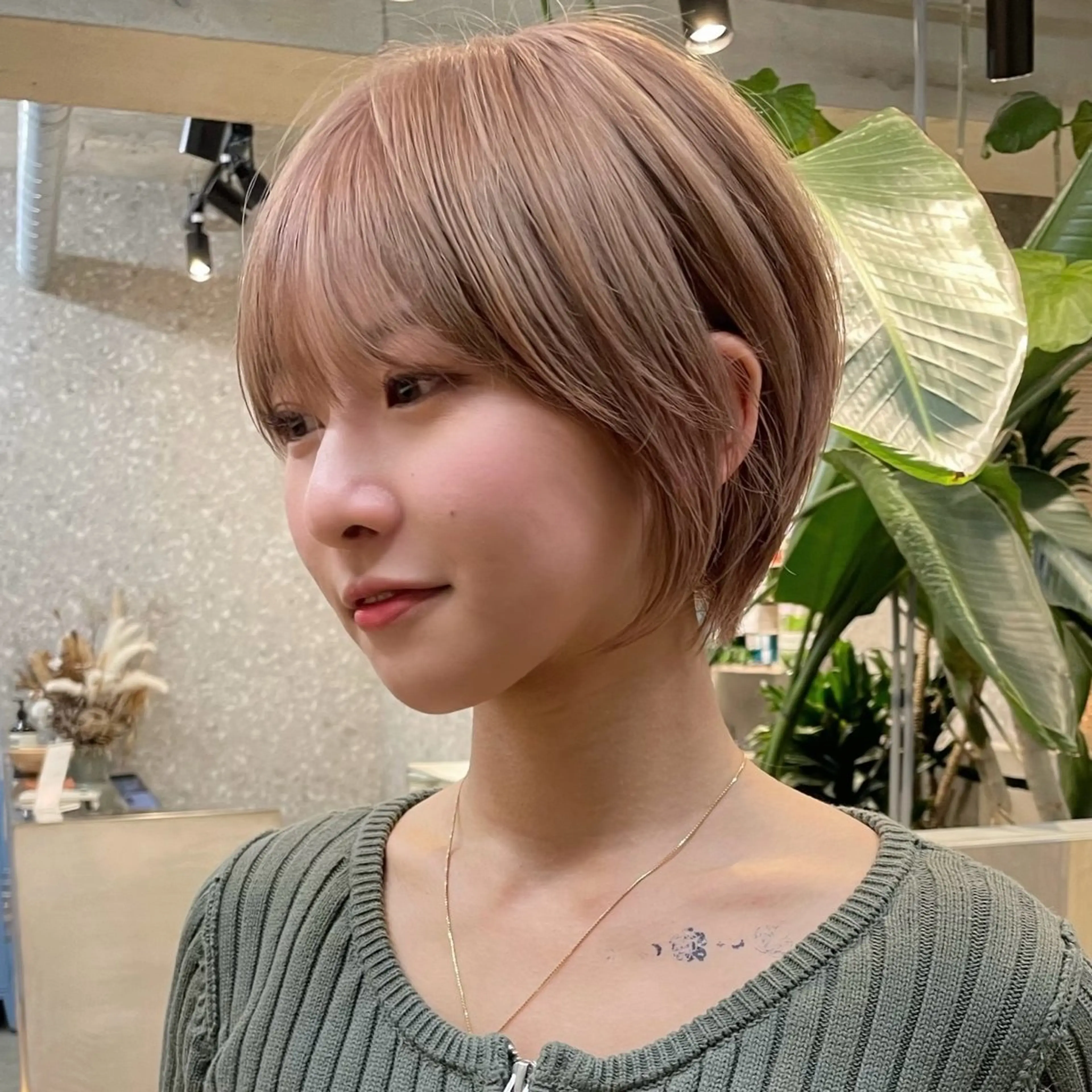 ショート カラー ショートボブ ハイトーンカラー ボブ ショートヘア 松下 友希 【fifth】のヘアスタイル